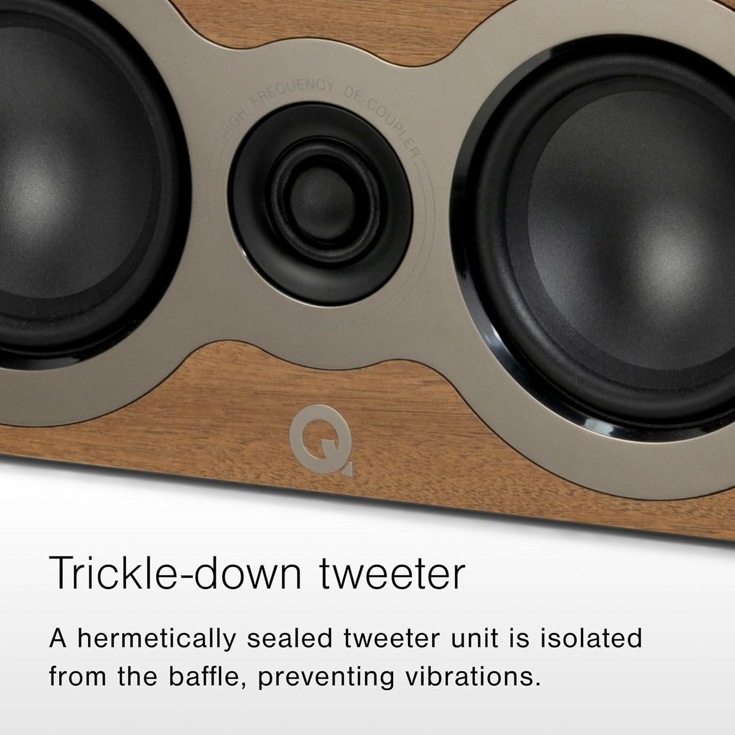 Altavoz Central Q Acoustics 3090c Negro Satinado 2 Vías