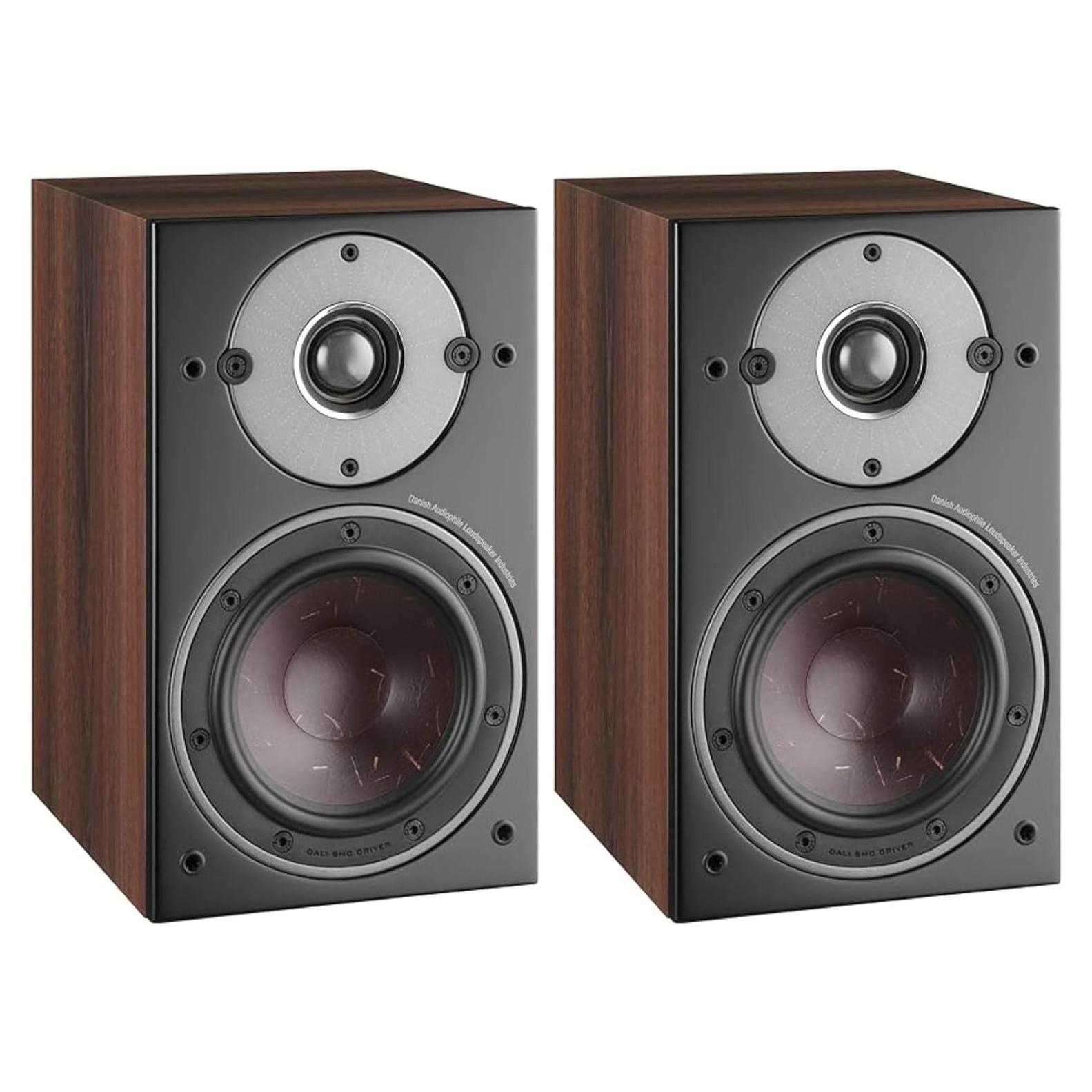 Altavoces de Estantería DALI Oberon 1 Nogal Oscuro (Par)