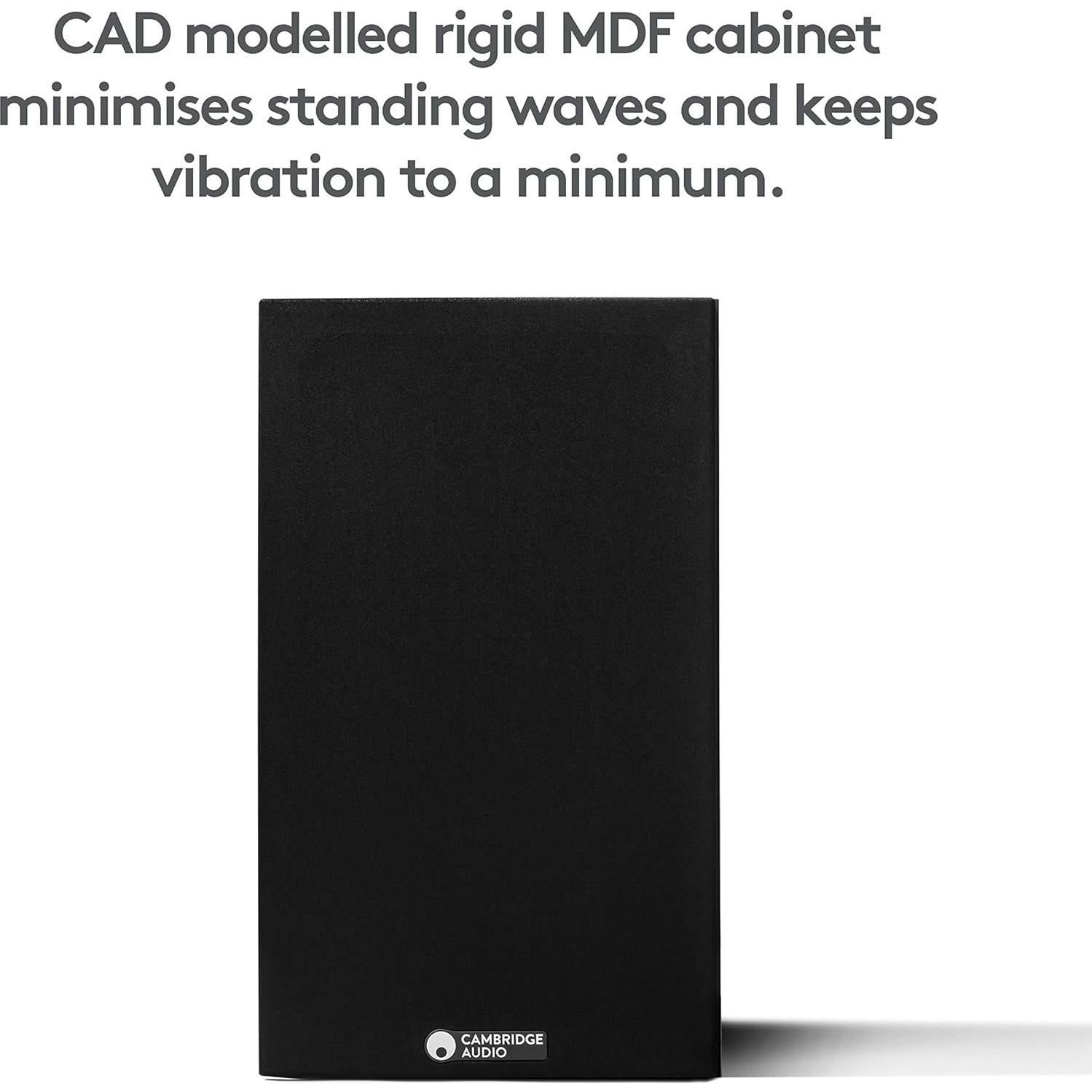 Altavoces de Estantería Cambridge Audio SX-60 - 100W - Negro Mate