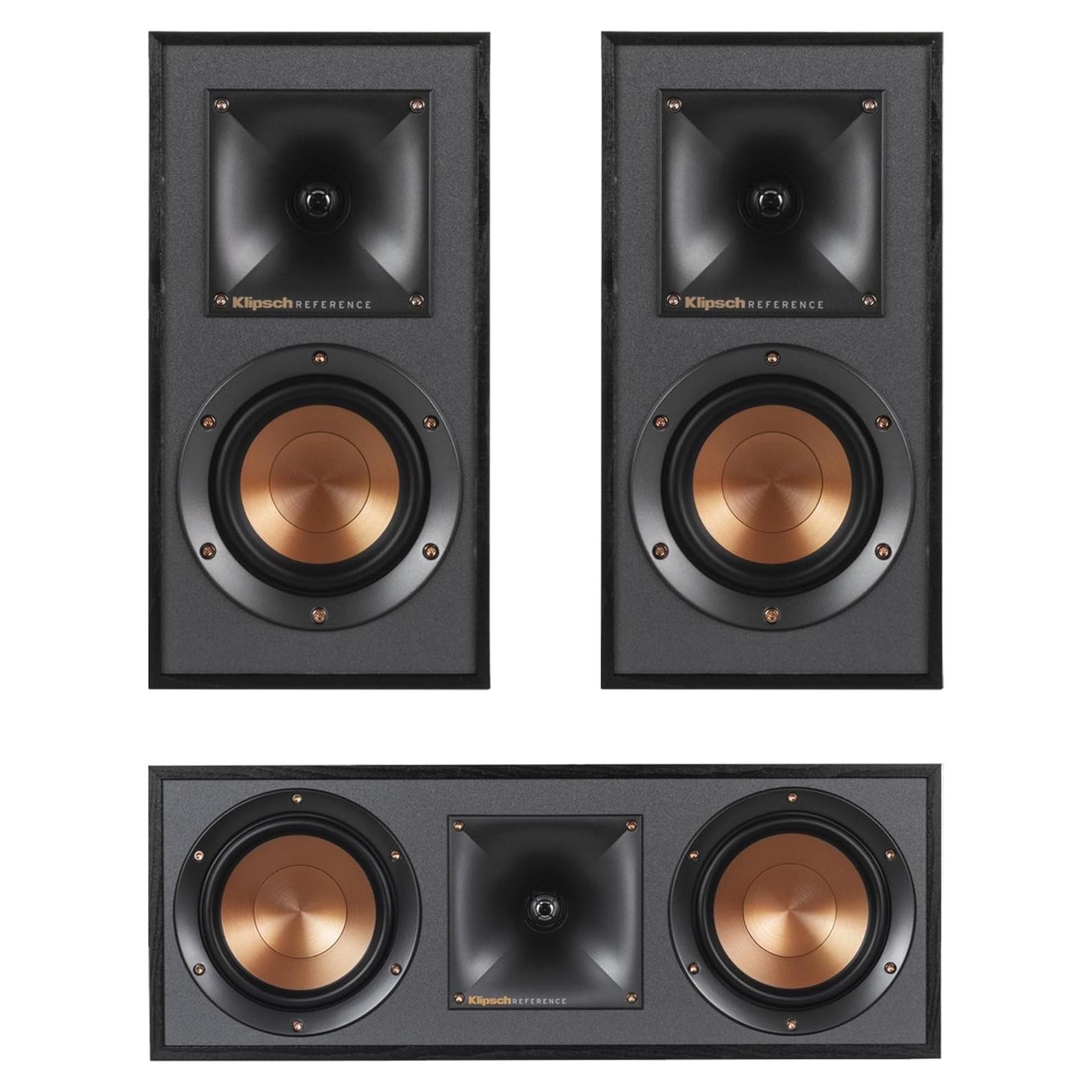 Paquete Klipsch R-41M Estantería y R-52C Canal Central