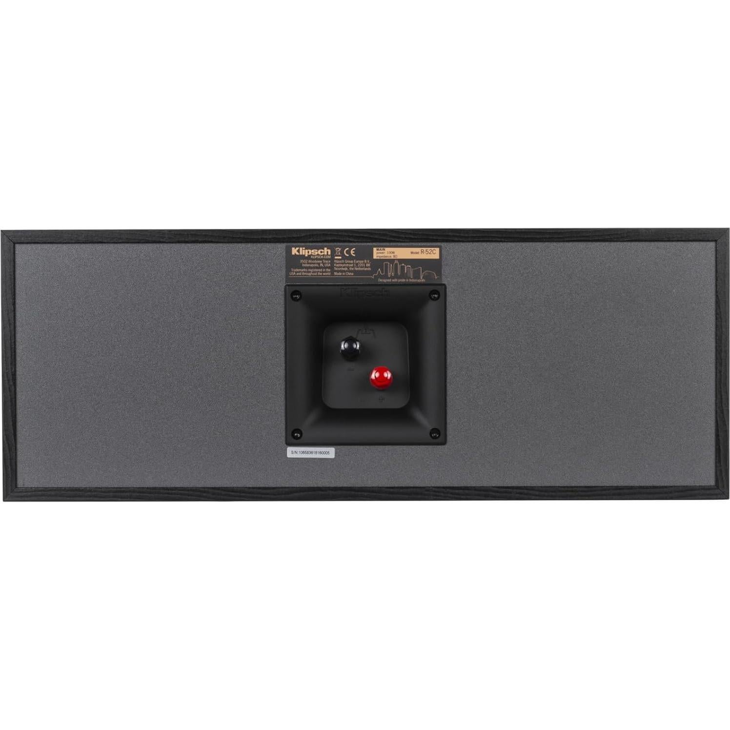 Paquete Klipsch R-41M Estantería y R-52C Canal Central