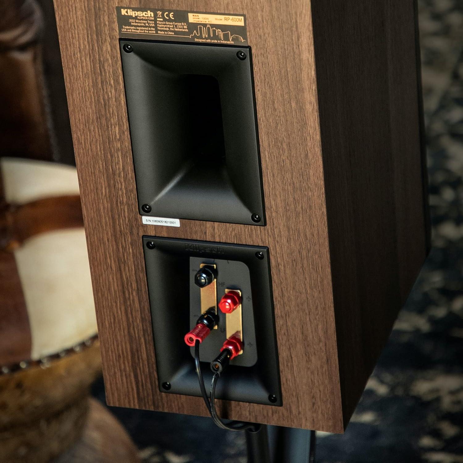 Altavoces de Estantería Klipsch RP-600M - Par Ébano