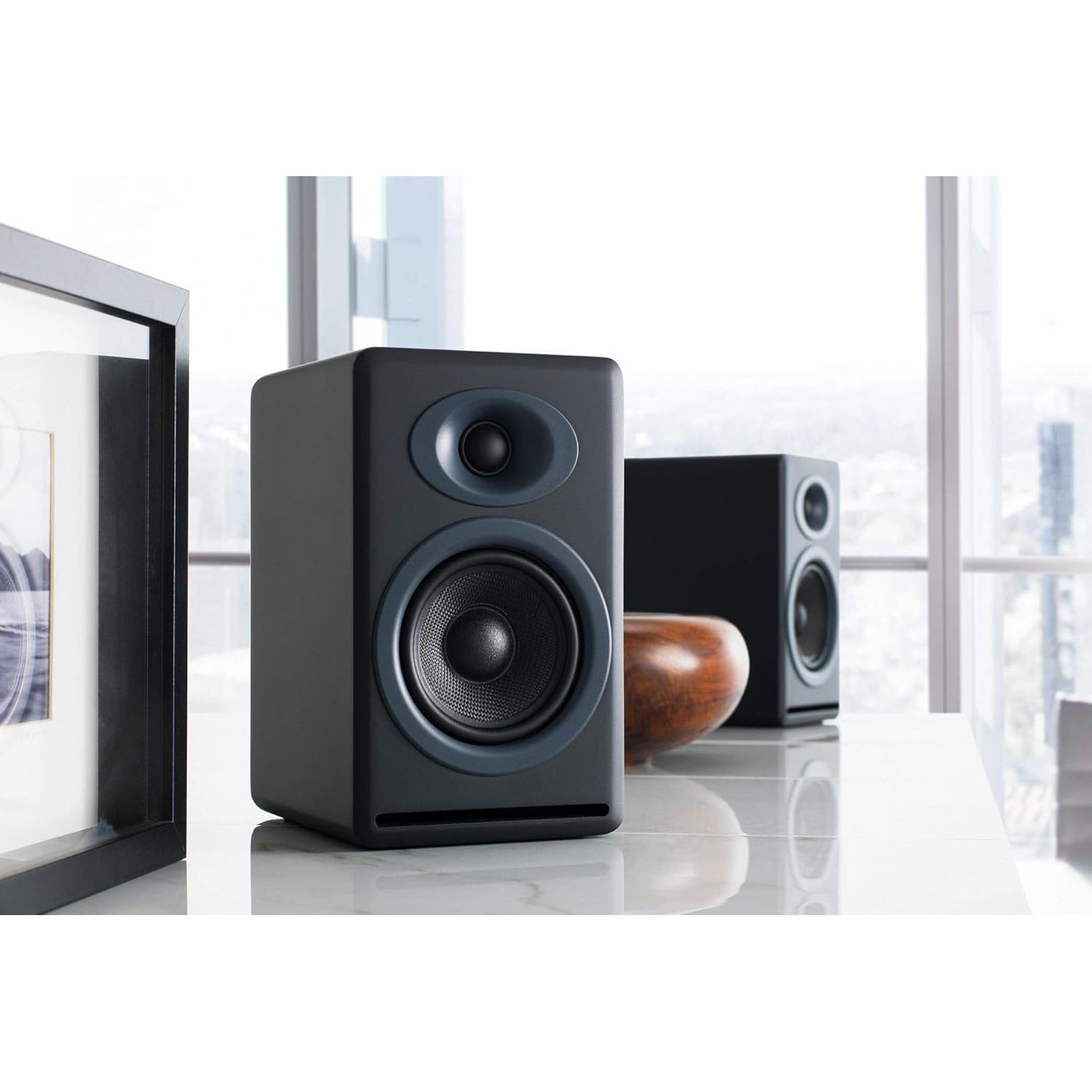 Altavoces Pasivos Audioengine P4 de Madera 2 Vías 2.72 kg Negro
