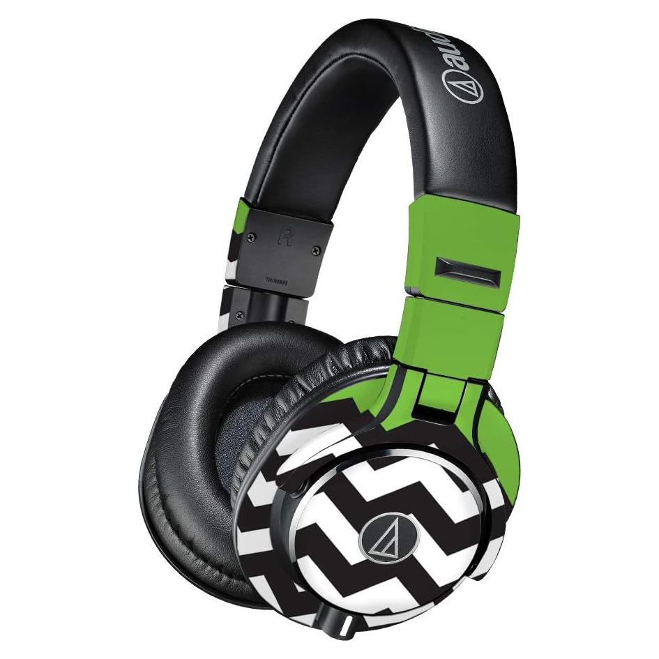 Piel de Vinilo MightySkins para Auriculares Audio-Technica ATH-M40x - Chevron Lima