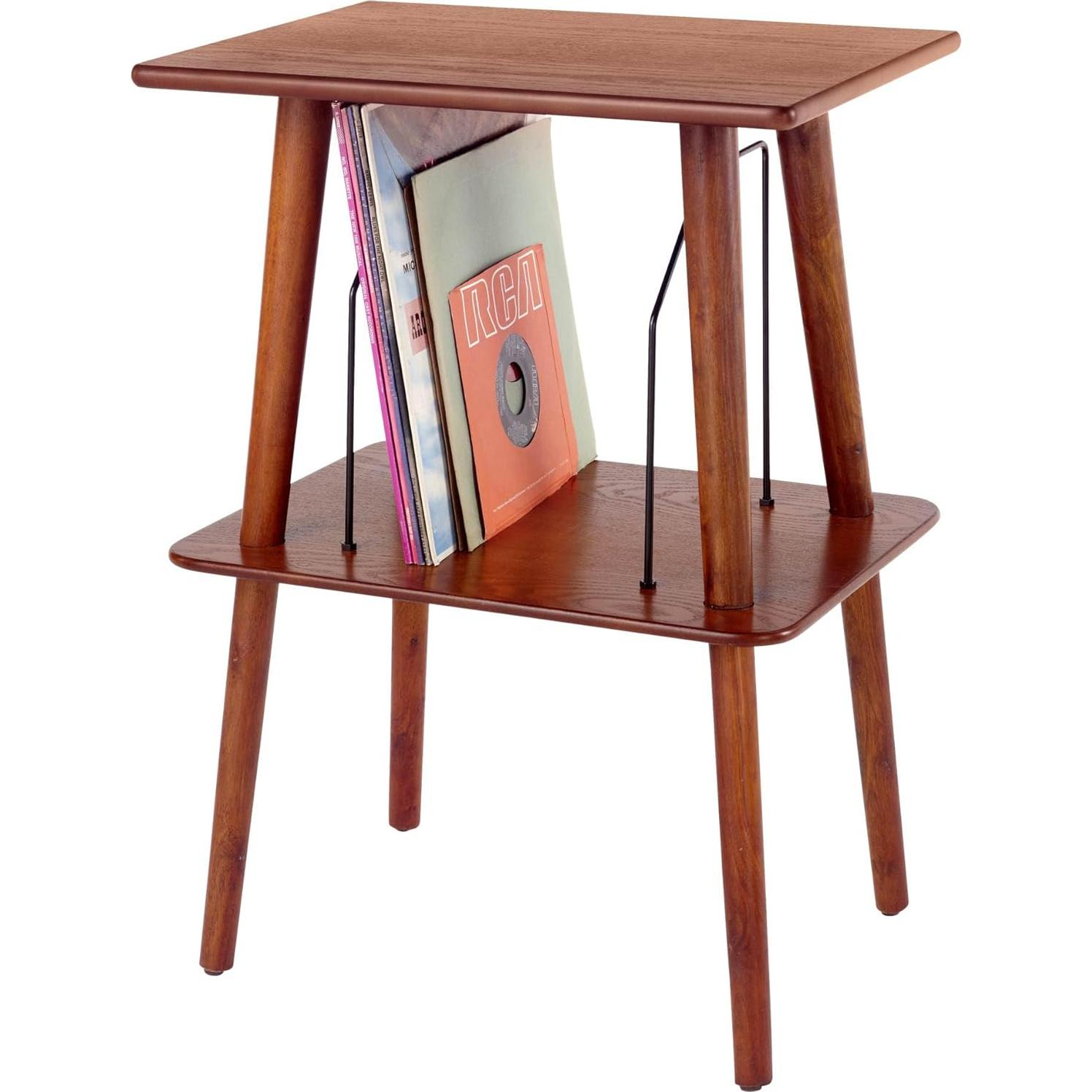 Soporte para Tocadiscos Crosley Manchester con Almacenamiento