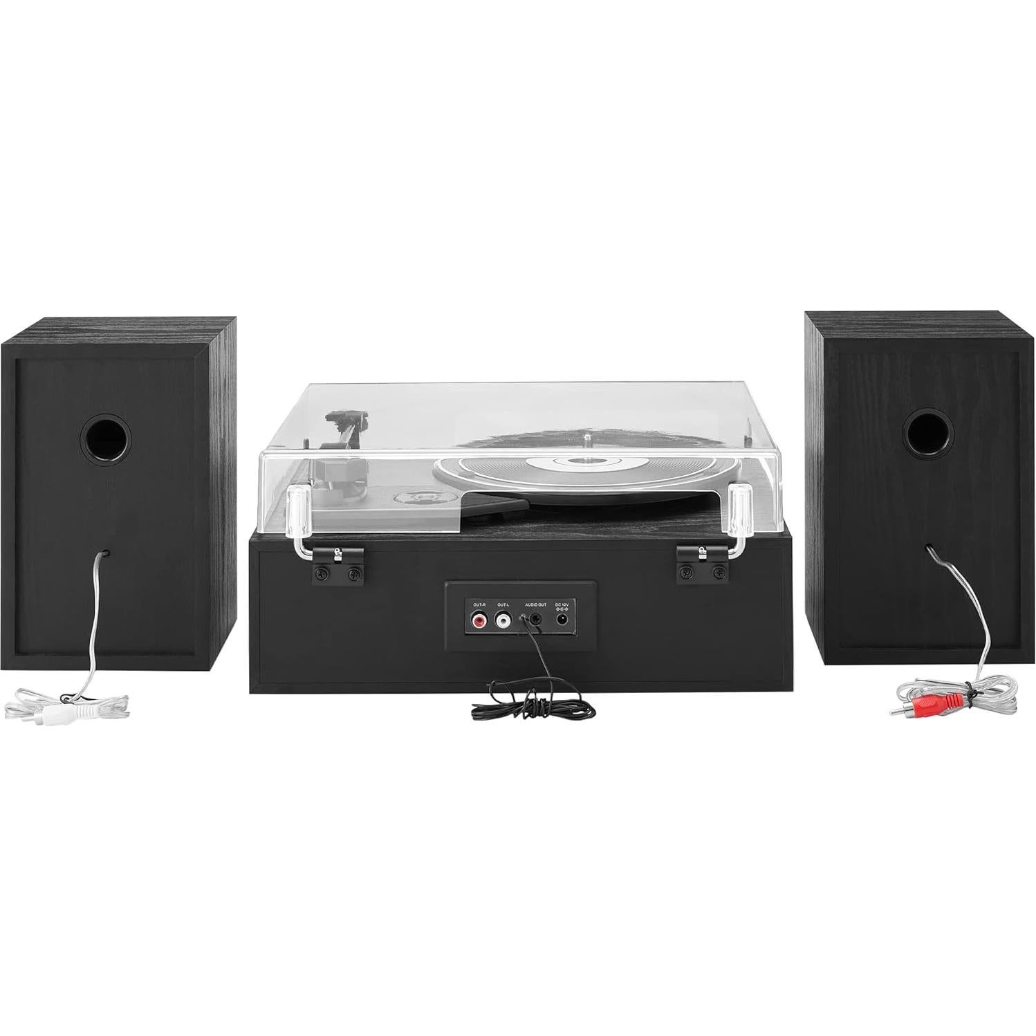 Tocadiscos Bluetooth Crosley CR7022A-BK 3 Velocidades FM Negro