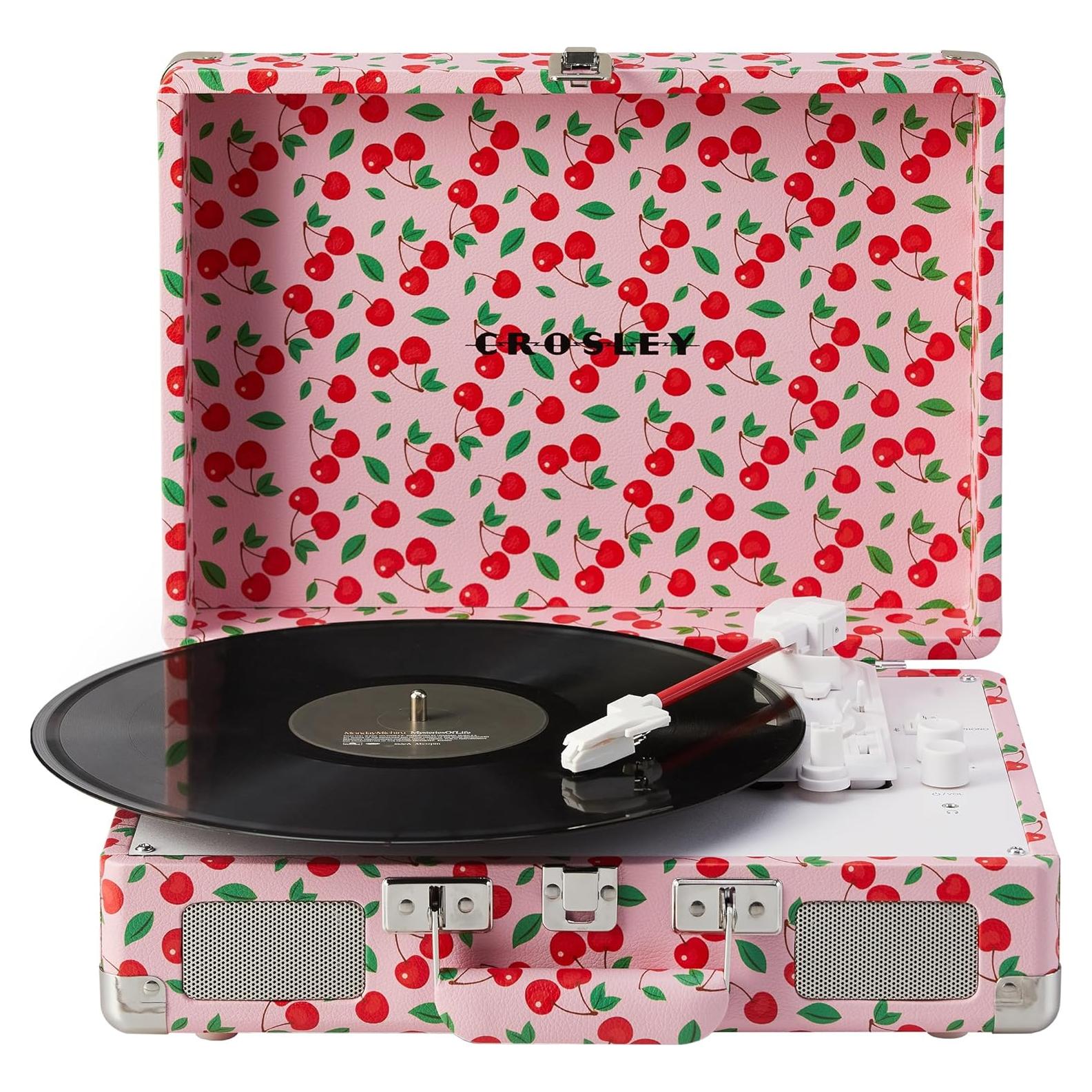 Reproductor de Vinilo Crosley CR8005F-RC Bluetooth 3 Velocidades