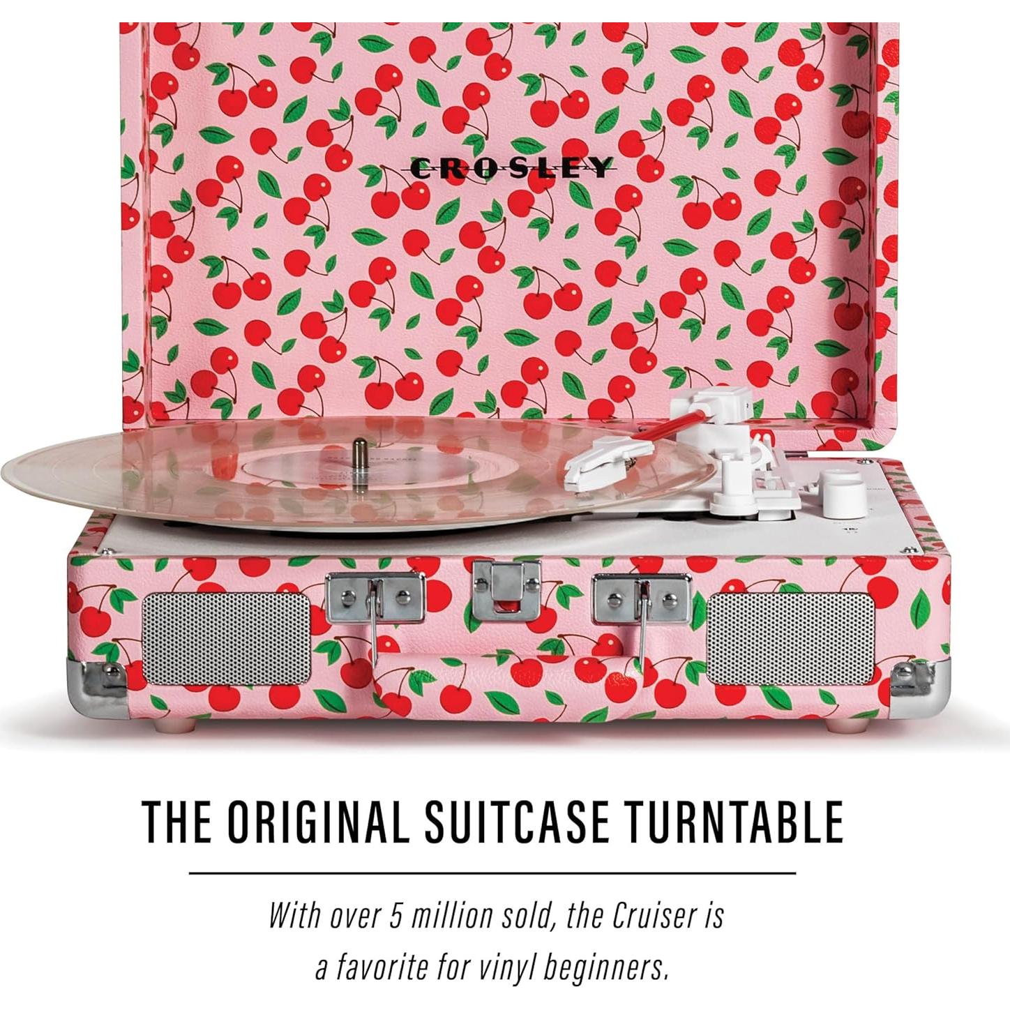 Reproductor de Vinilo Crosley CR8005F-RC Bluetooth 3 Velocidades