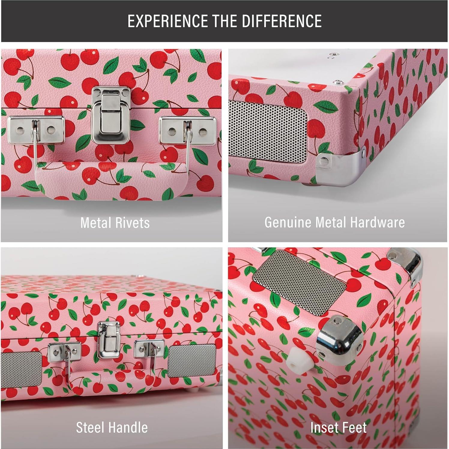 Reproductor de Vinilo Crosley CR8005F-RC Bluetooth 3 Velocidades