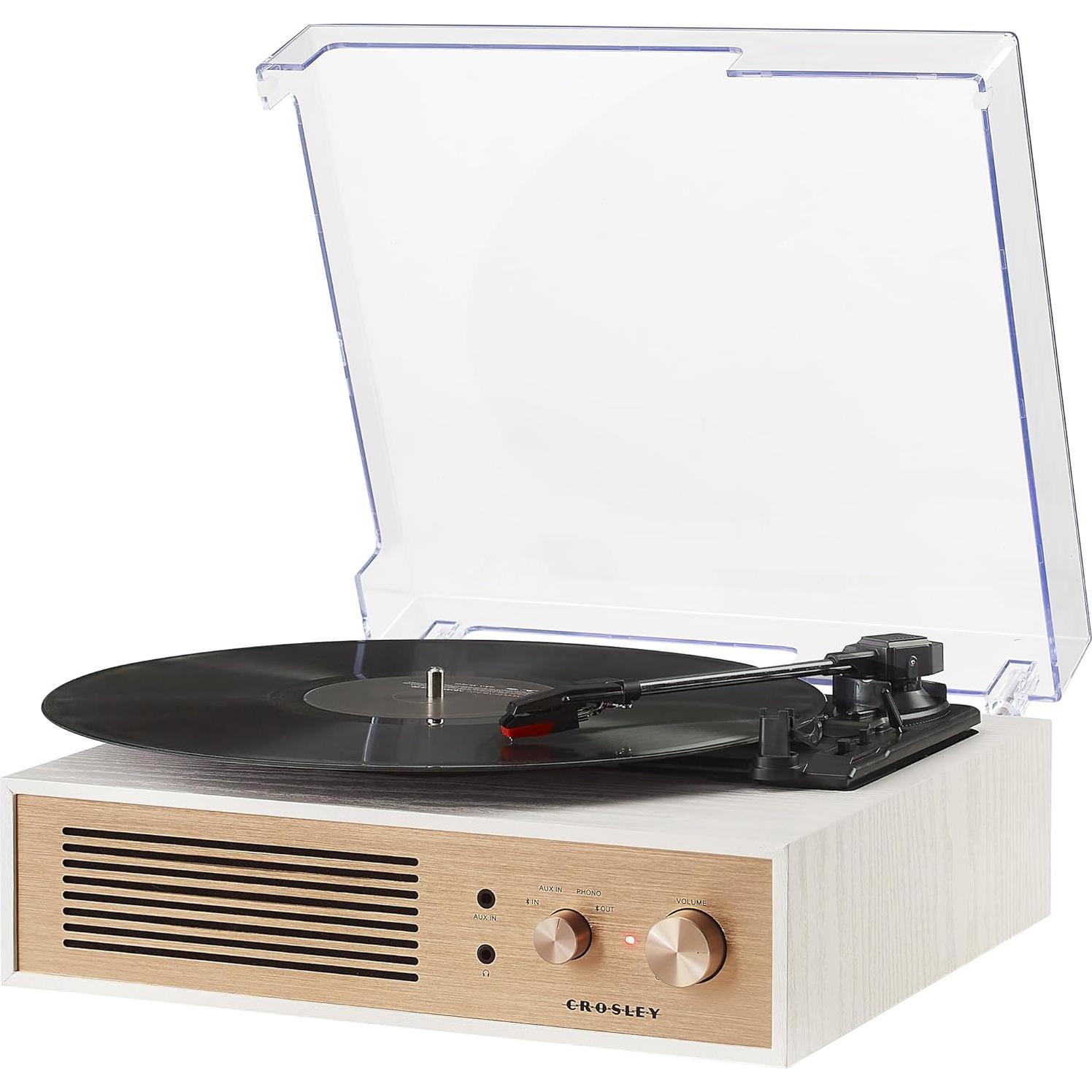 Tocadiscos Bluetooth Crosley CR6045A-CR 3 Velocidades Crema