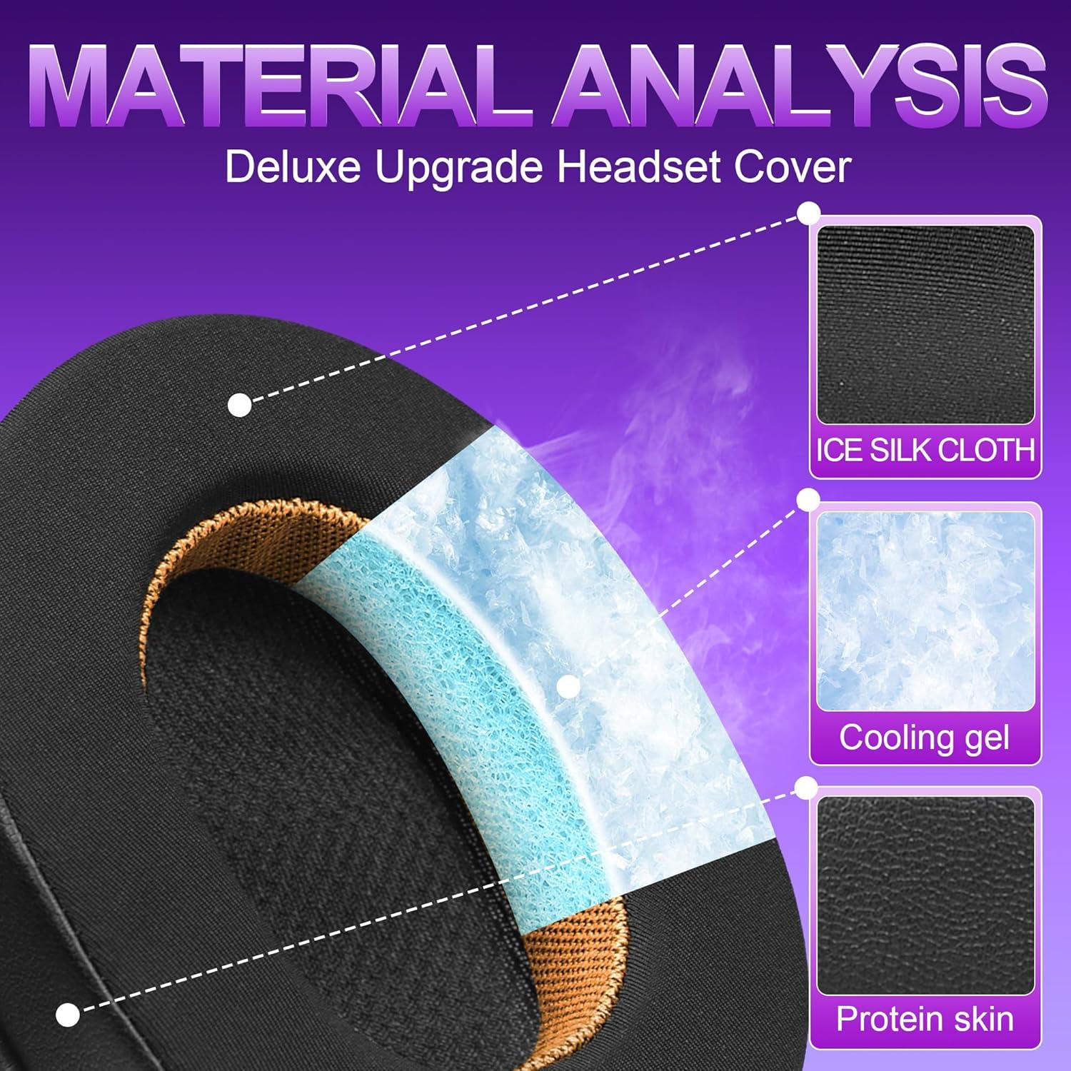 Almohadillas de Reemplazo Jomwag para Audio-Technica ATH-MSR7/M50X