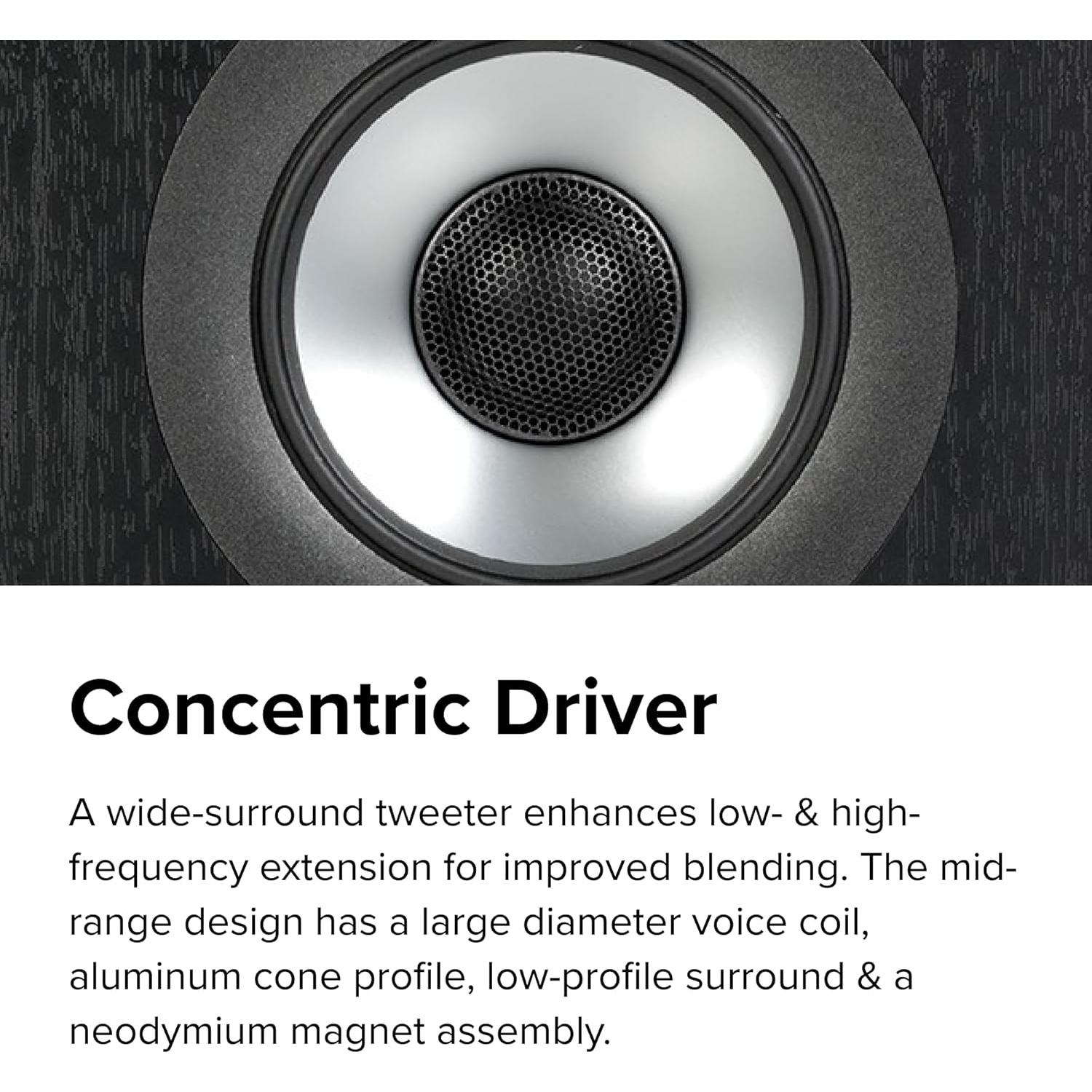 Altavoces de Estantería ELAC Uni-Fi 2.0 UB52, 6 Ohm, Negro