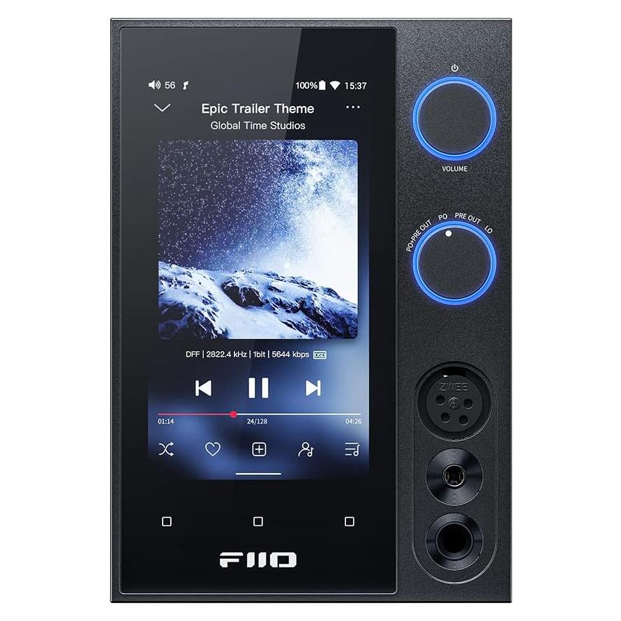 Reproductor de Streaming FiiO R7 DAC Amplificador 2.76kg