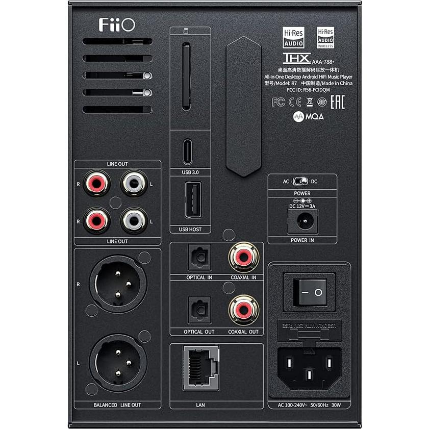 Reproductor de Streaming FiiO R7 DAC Amplificador 2.76kg