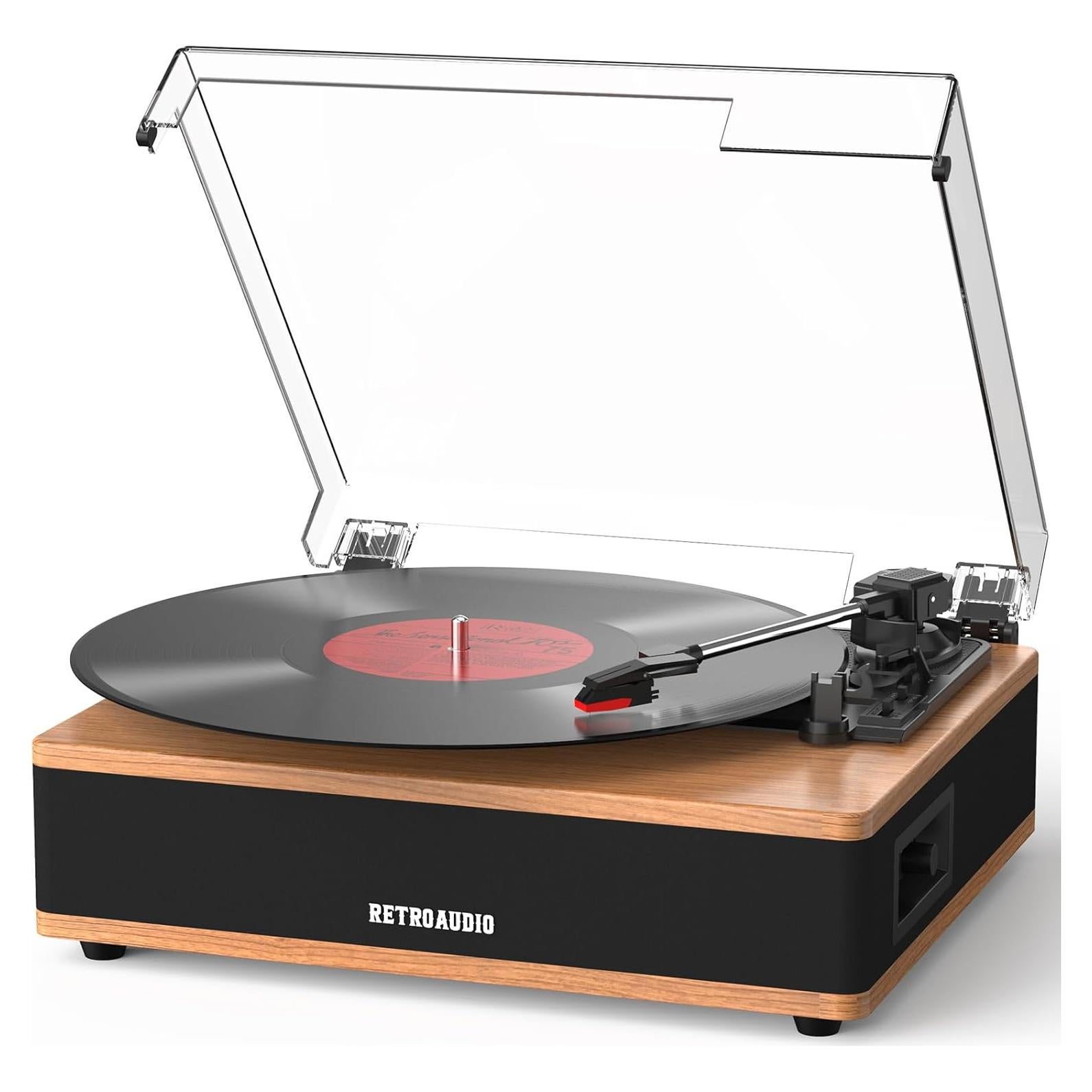 Reproductor de Vinilo Bluetooth RetroAudio UD005 3 Velocidades