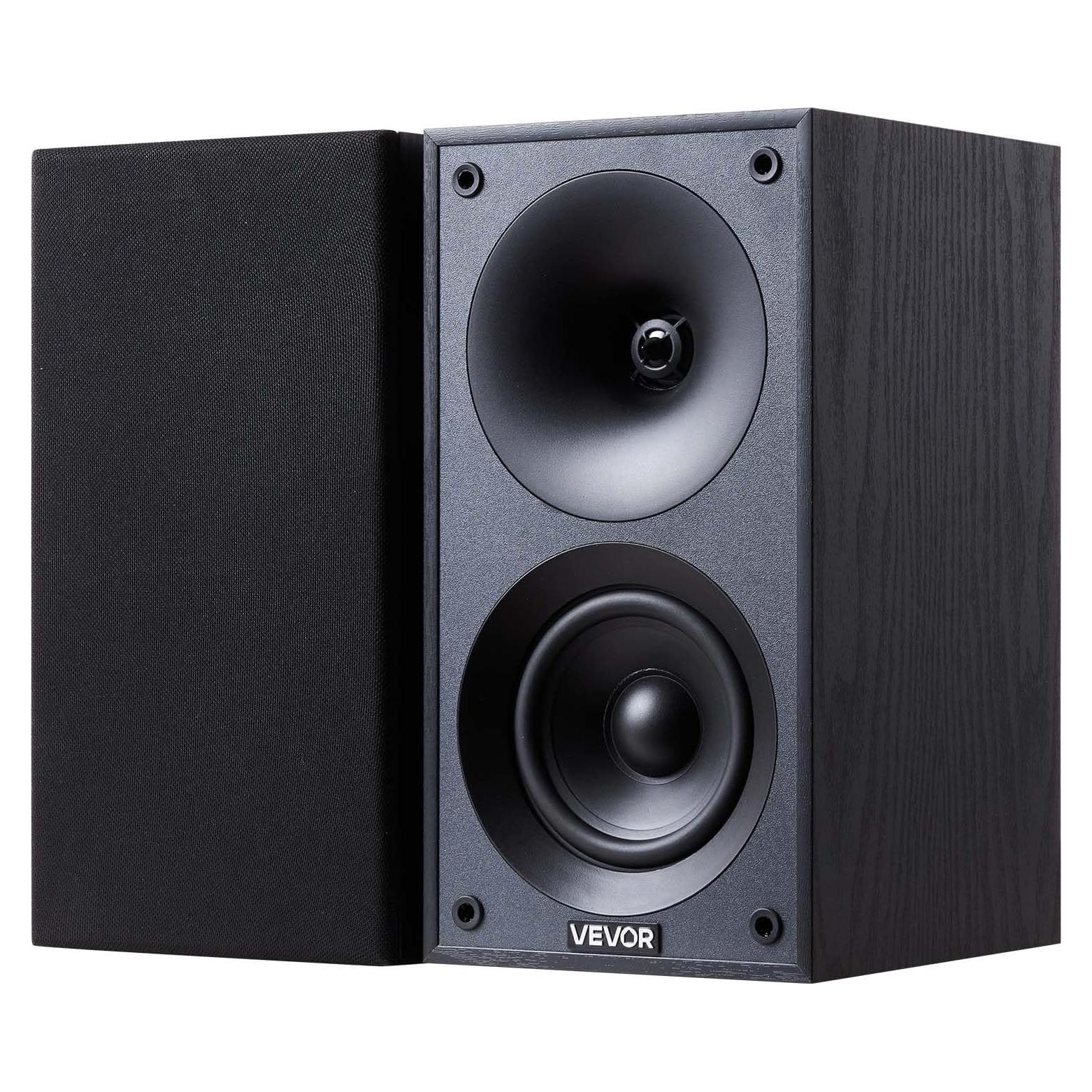 Altavoces Estéreo Pasivos VEVOR 300W 4" Woofer MDF (1 Par)