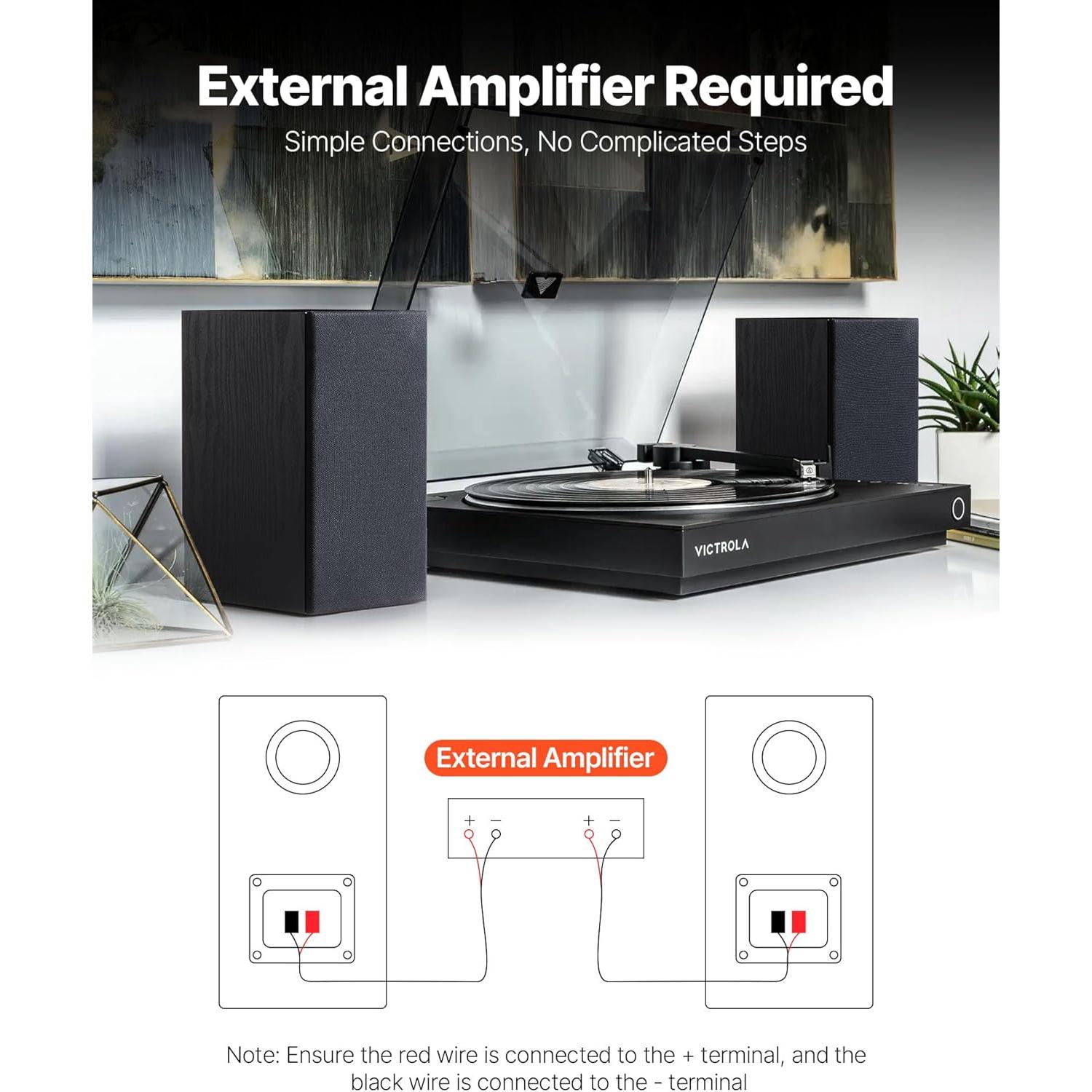 Altavoces Estéreo Pasivos VEVOR 300W 4" Woofer MDF (1 Par)