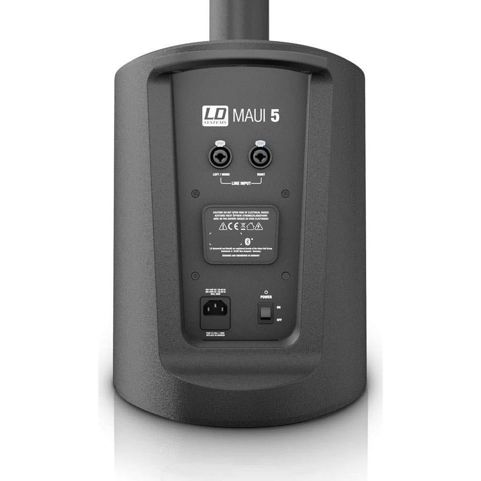 Sistema PA Portátil LD Systems Maui 5 - 800W, 11.34kg, Bluetooth