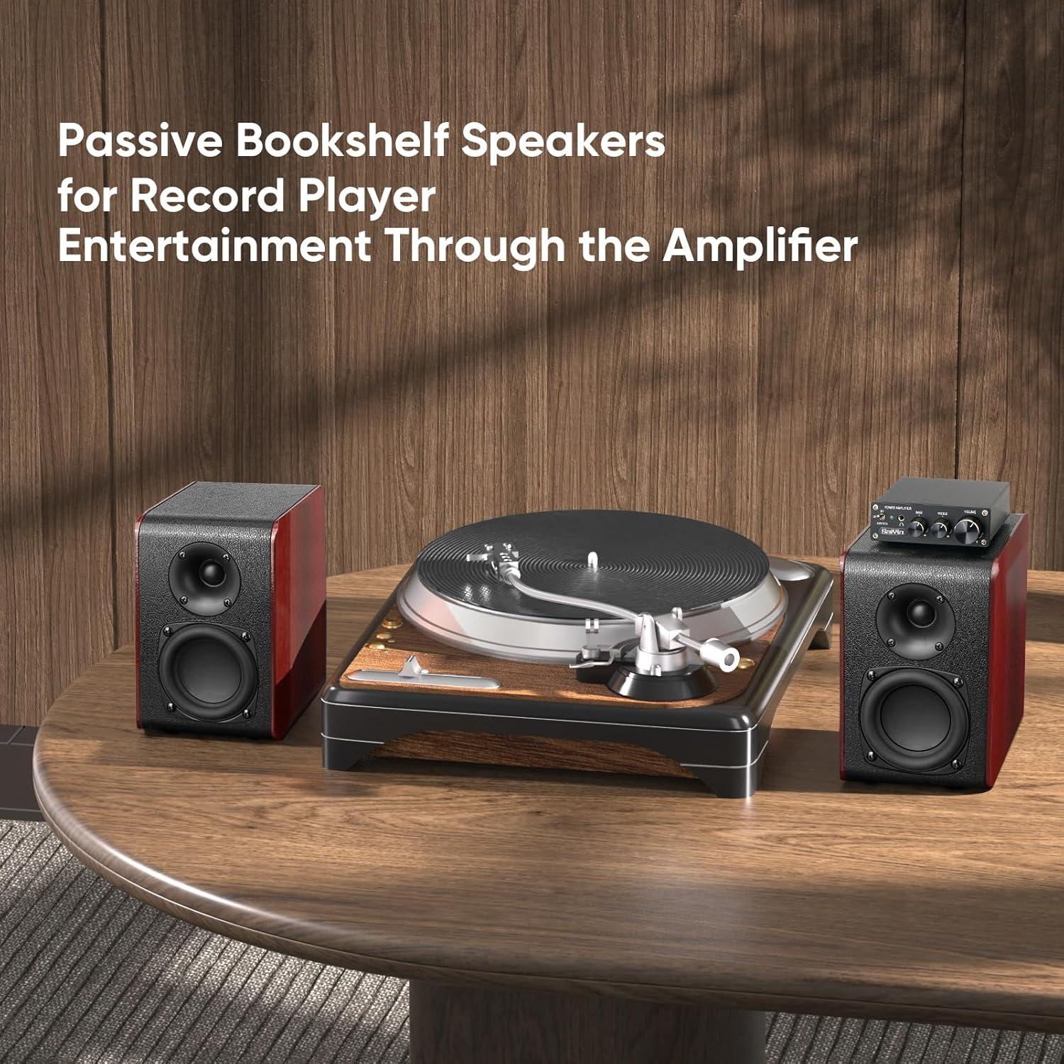 Altavoces Pasivos Saiyin DS6780M para Estantería 4 Ohmios