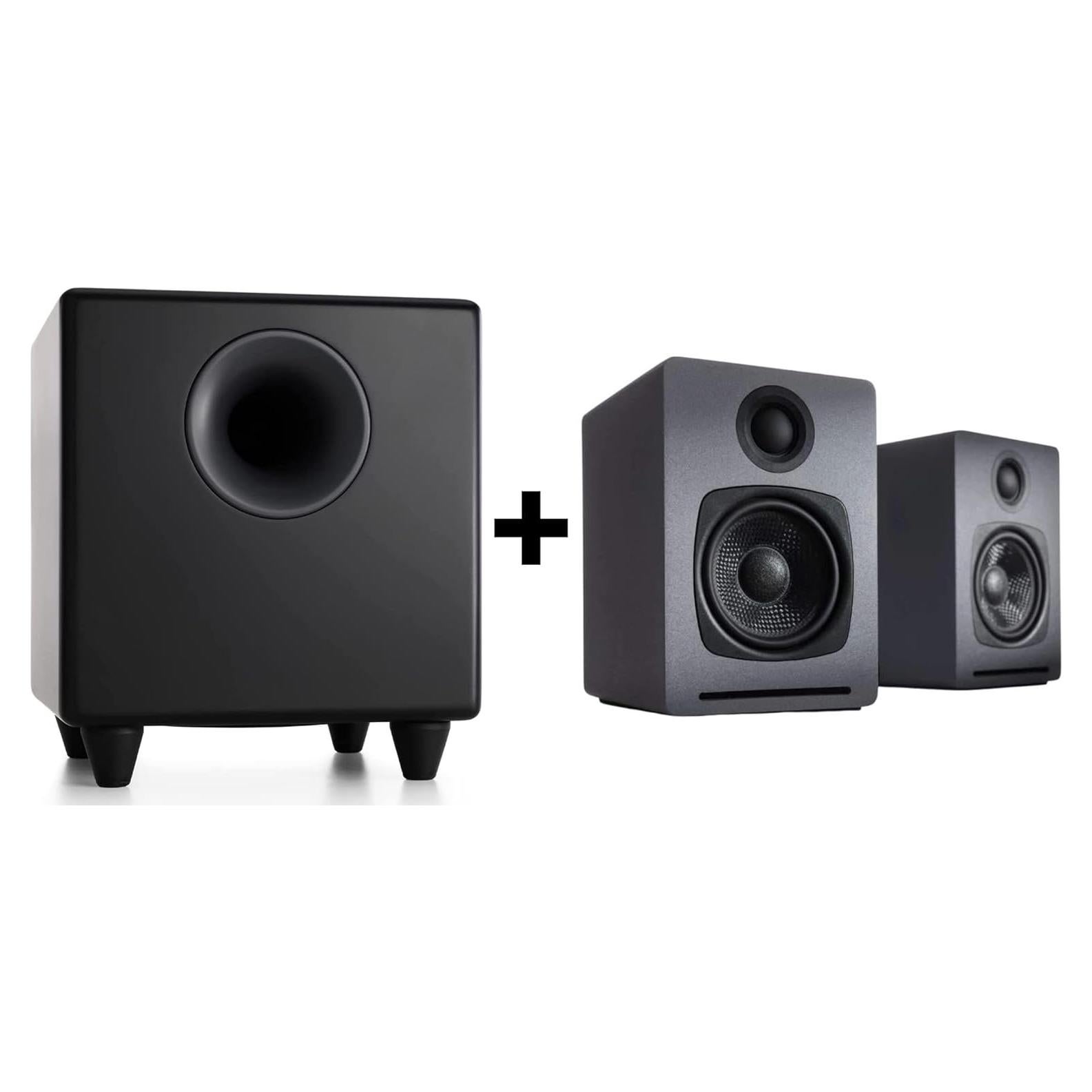 Altavoces Bluetooth Audioengine A1 60W con Subwoofer S8