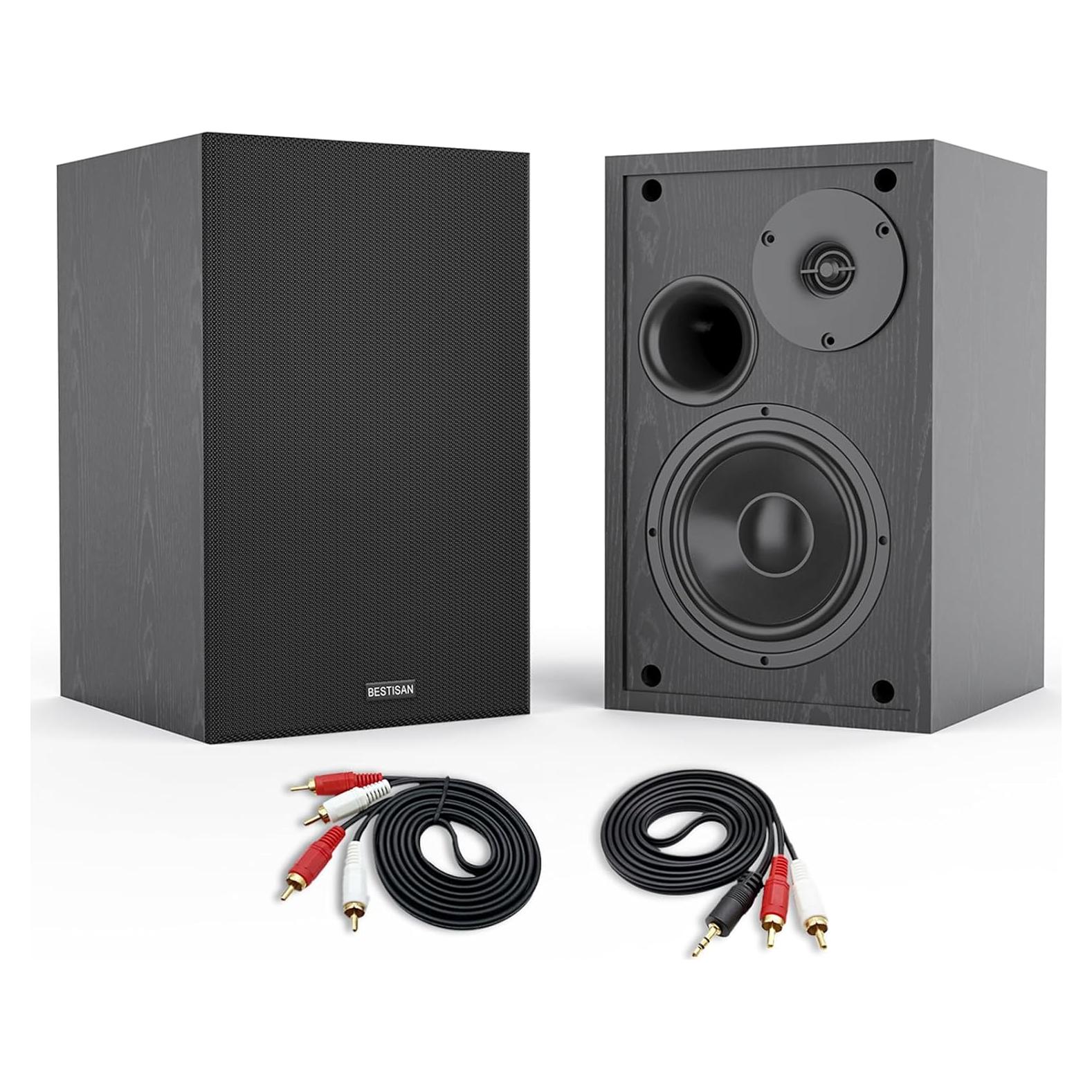 Altavoces de Estantería Bluetooth BESTISAN SR02 4" 50W