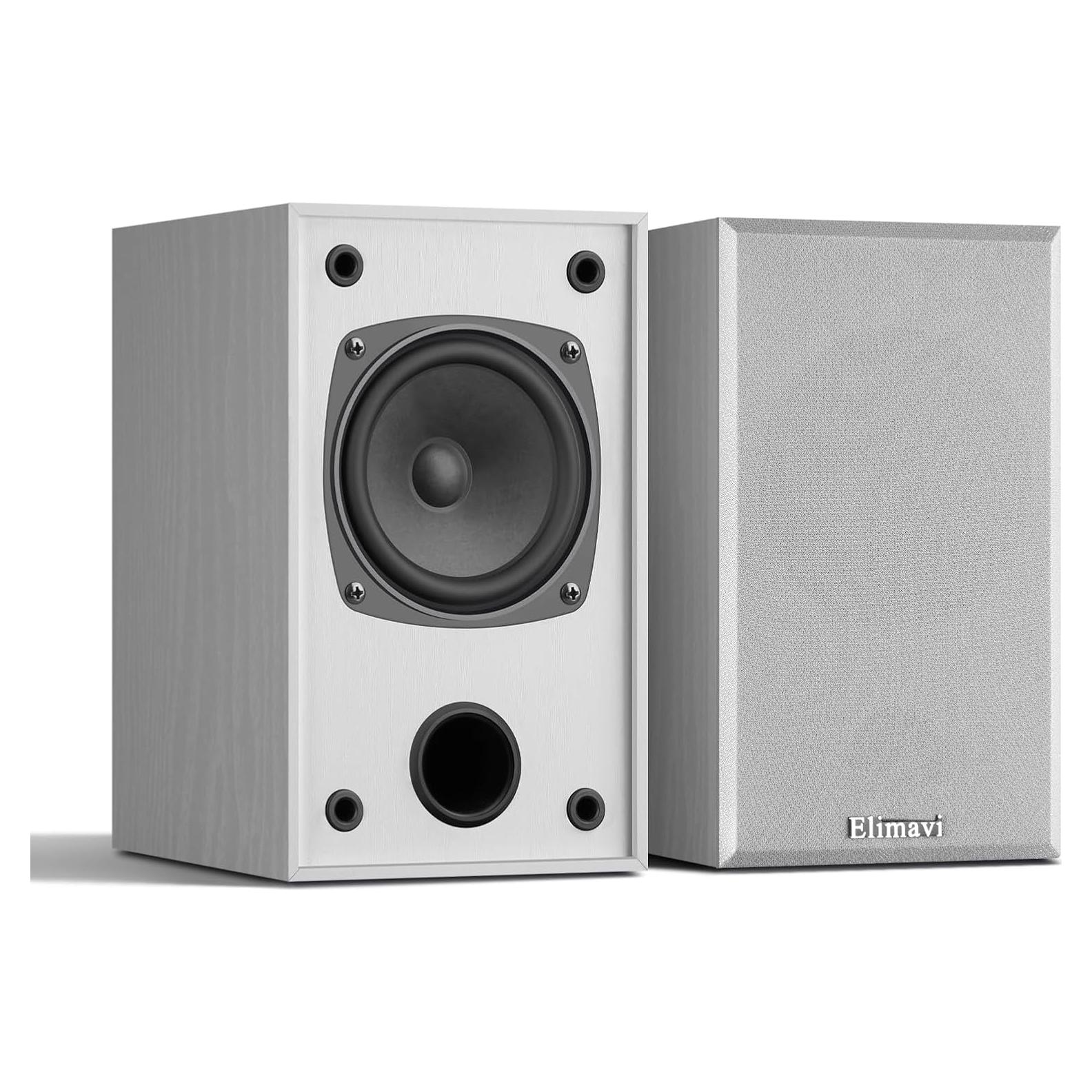 Altavoces Pasivos de Estantería Elimavi BT-10 30W Blanco