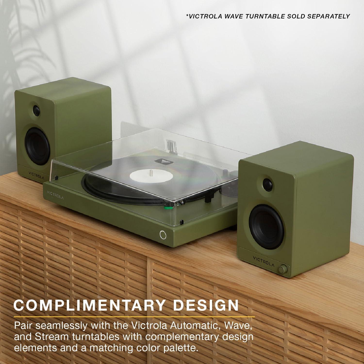 Altavoces de Estantería Victrola Tempo 2.0 Bluetooth Negro