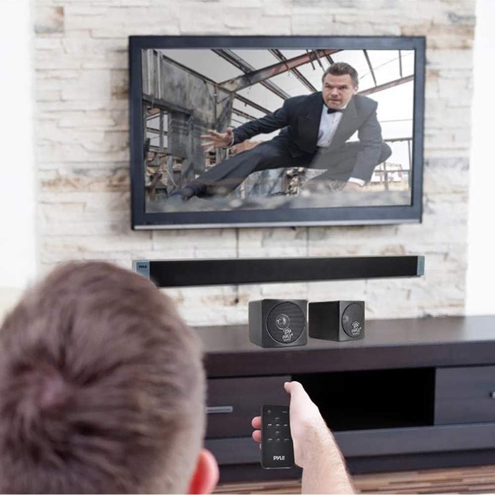 Altavoces de Estantería Pyle Home PCB3BK 100W 3" Negro - Par