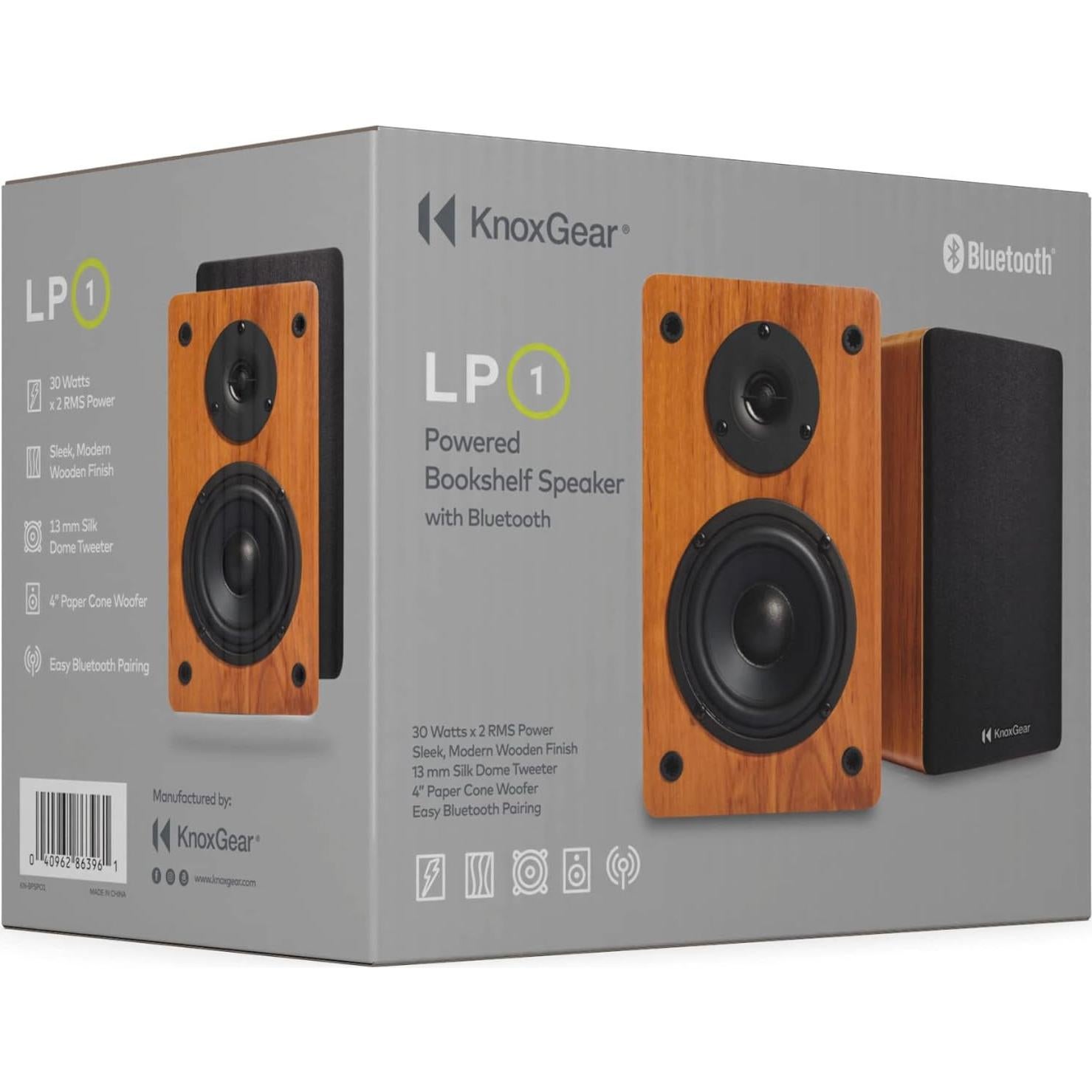 Altavoces de Estantería Knox Gear LP1 Bluetooth 30W 2.0