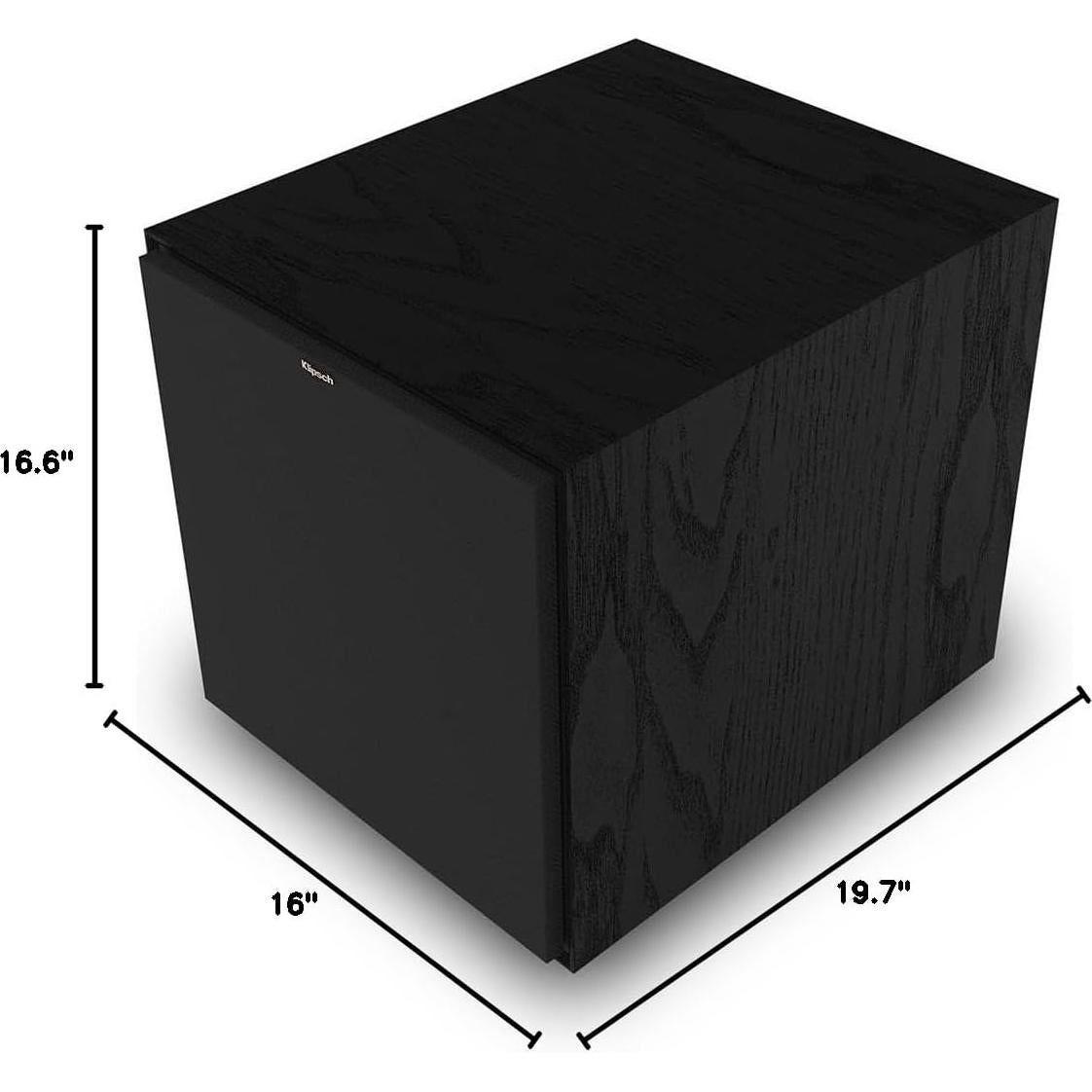 Subwoofer Klipsch R-121SW 30.5 cm Amplificador Digital Negro