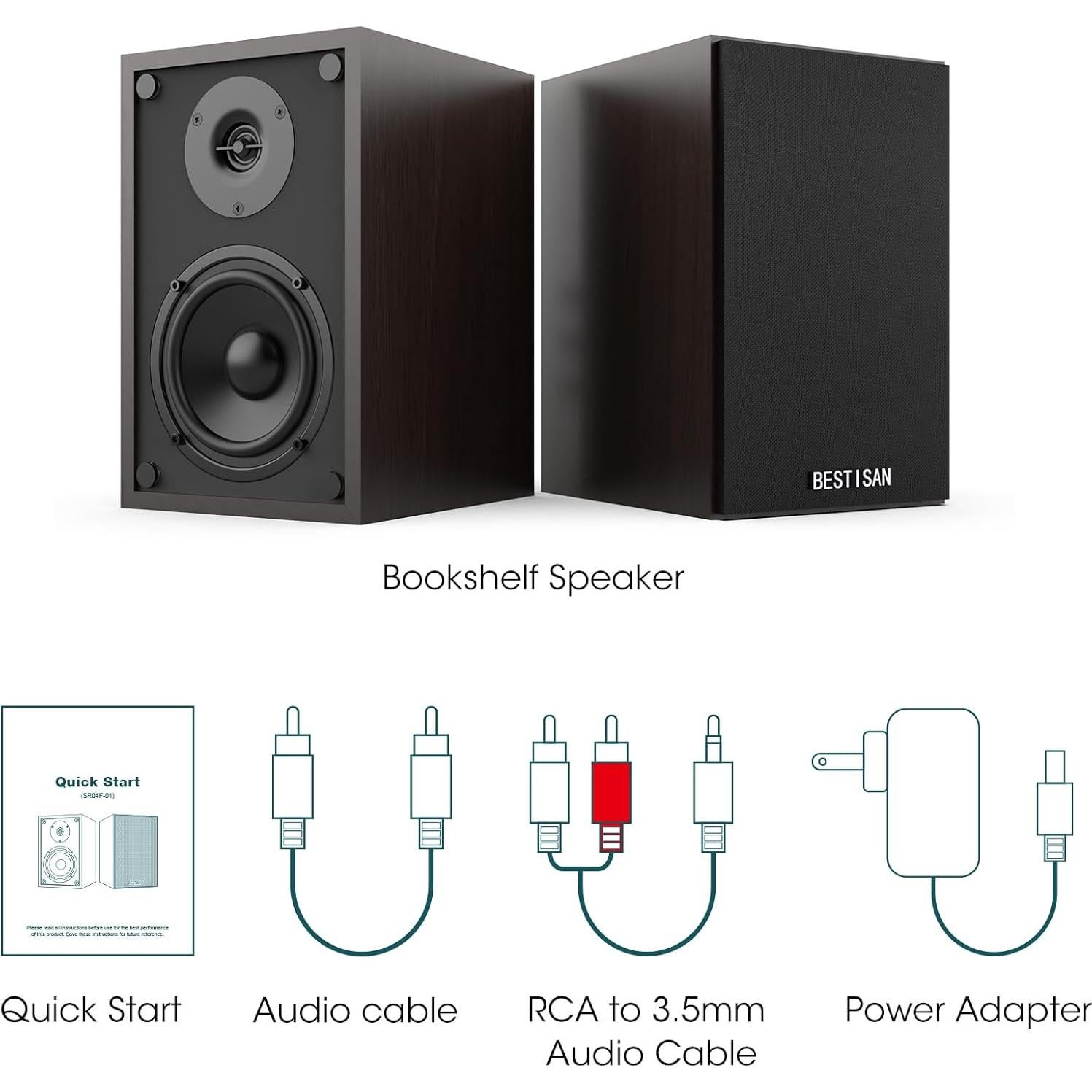 Altavoces de Estante BESTISAN SR04F-01 Bluetooth 2.1