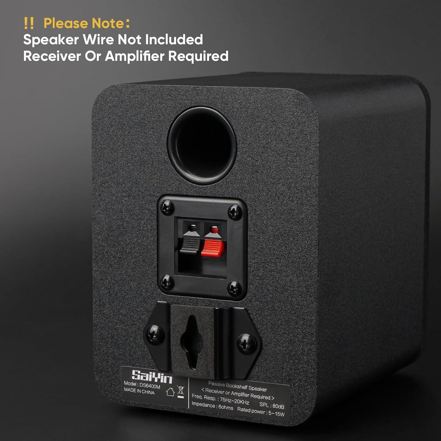 Altavoces Pasivos de Montaje en Pared Saiyin SDS6400M 22.5W