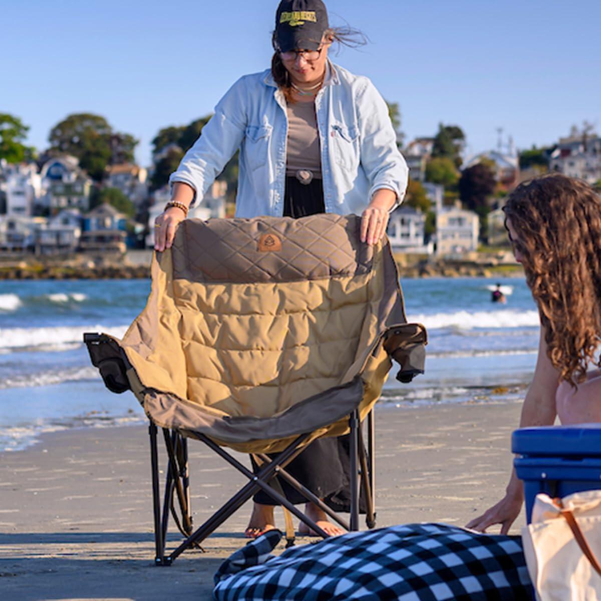 Silla de Camping Plegable Black Sierra Big Bear XL 400 lbs