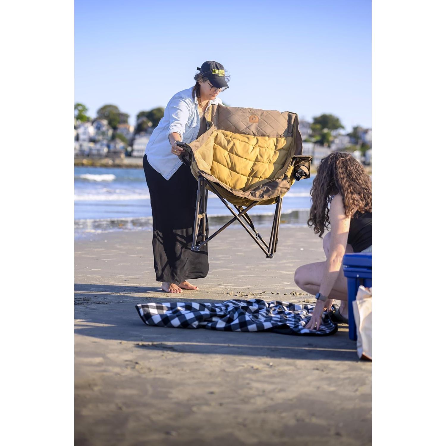 Silla de Camping Plegable Black Sierra Big Bear XL 400 lbs