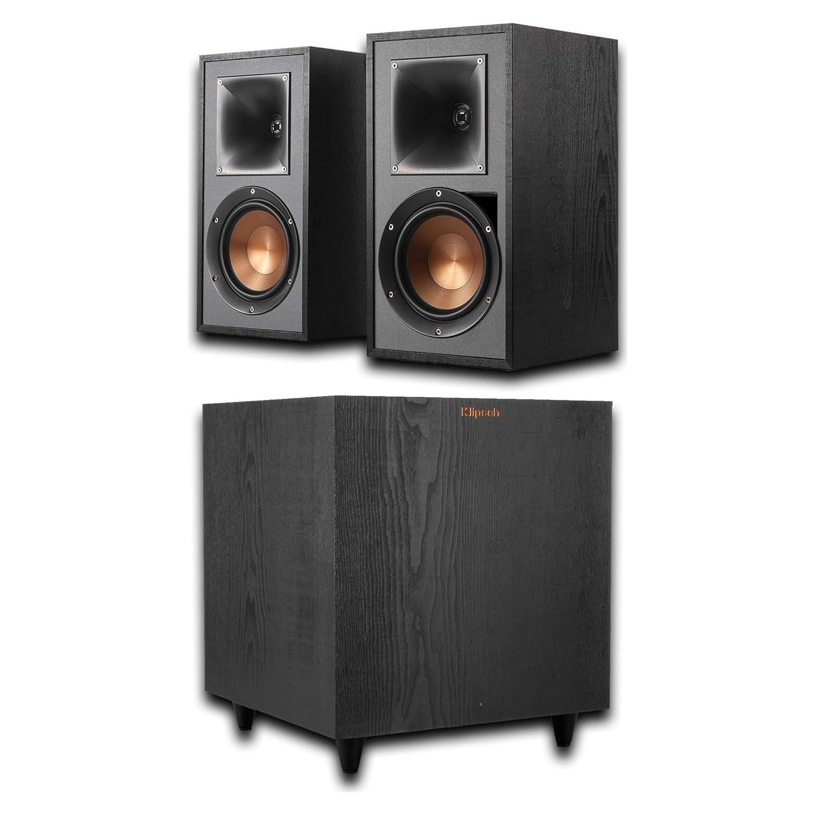 Sistema de Audio 2.1 Klipsch R-51PM + Subwoofer R-80SWi 150W