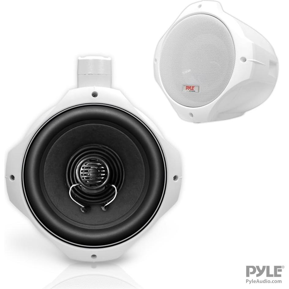 Altavoces de Torre Marinos Pyle PLMRW85 8" Impermeables 300W