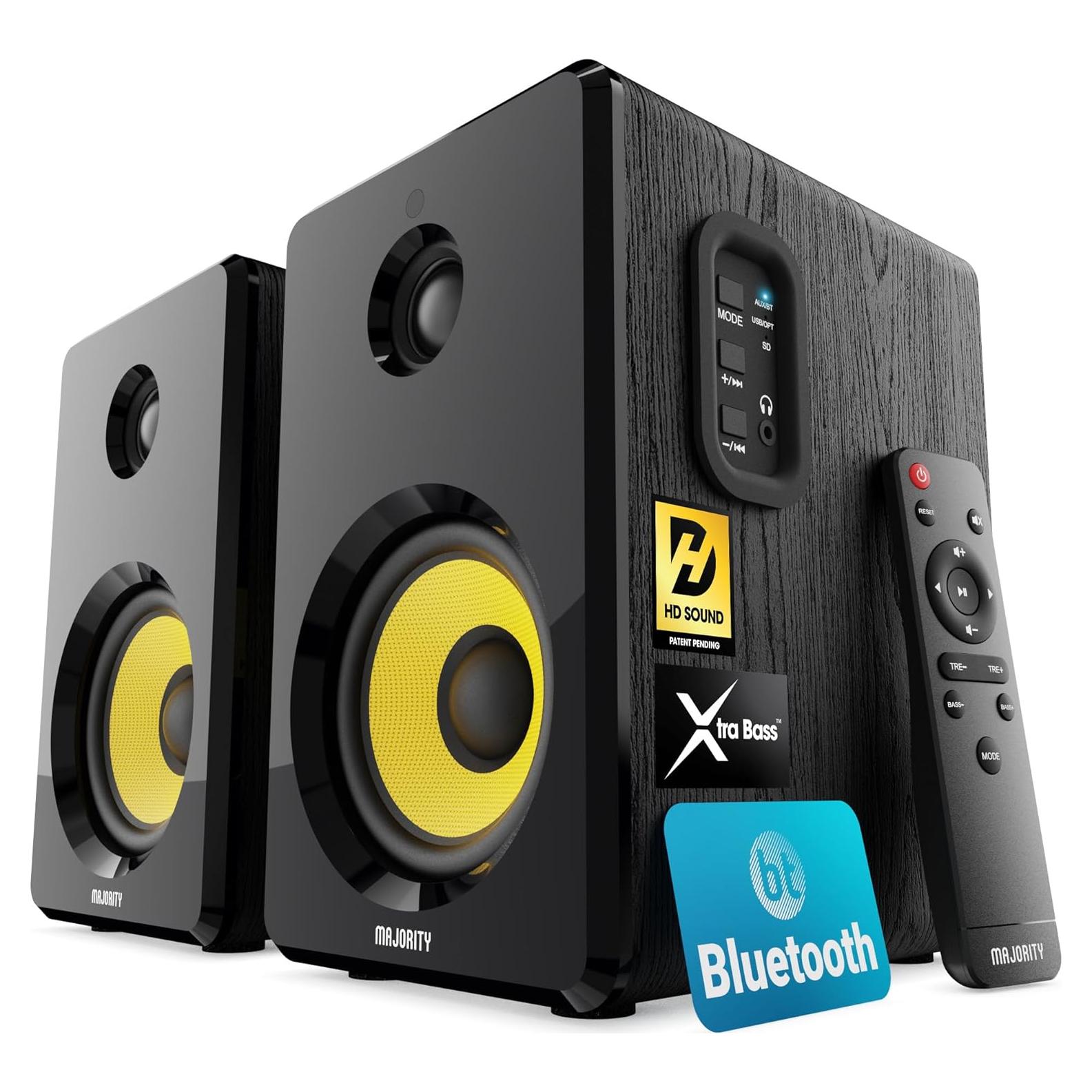 Altavoces de Estantería Bluetooth MAJORITY D40X 70W 2.0