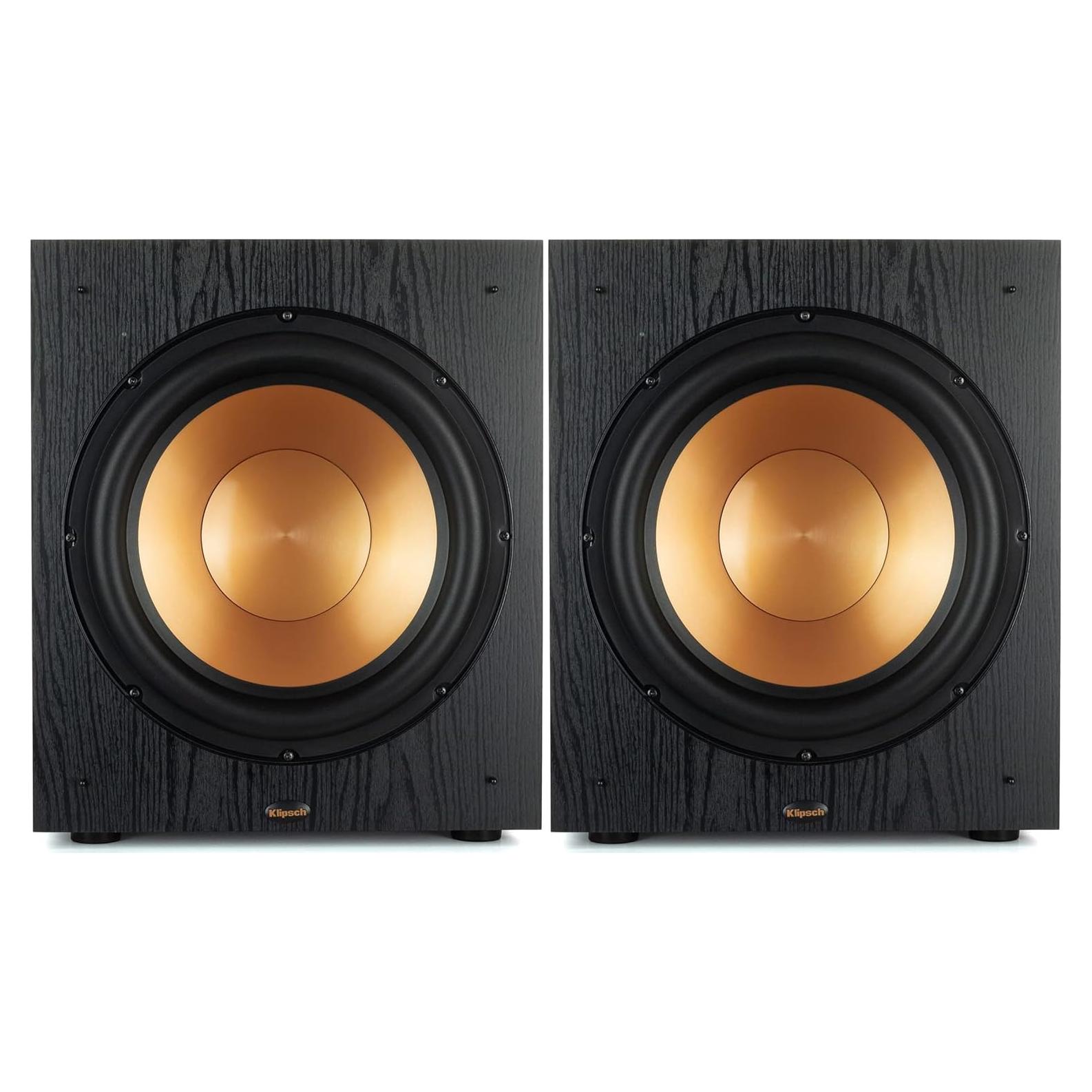 Par de Subwoofers Klipsch SUB-120-BLACK 12" 200W