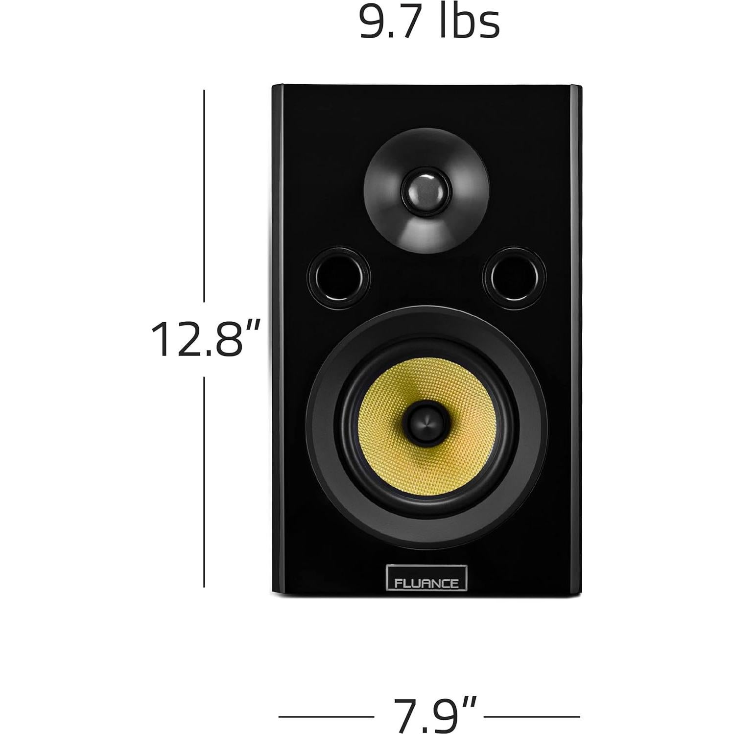 Altavoces de Sonido Envolvente Fluance Signature 20.32cm - Nogal Natural