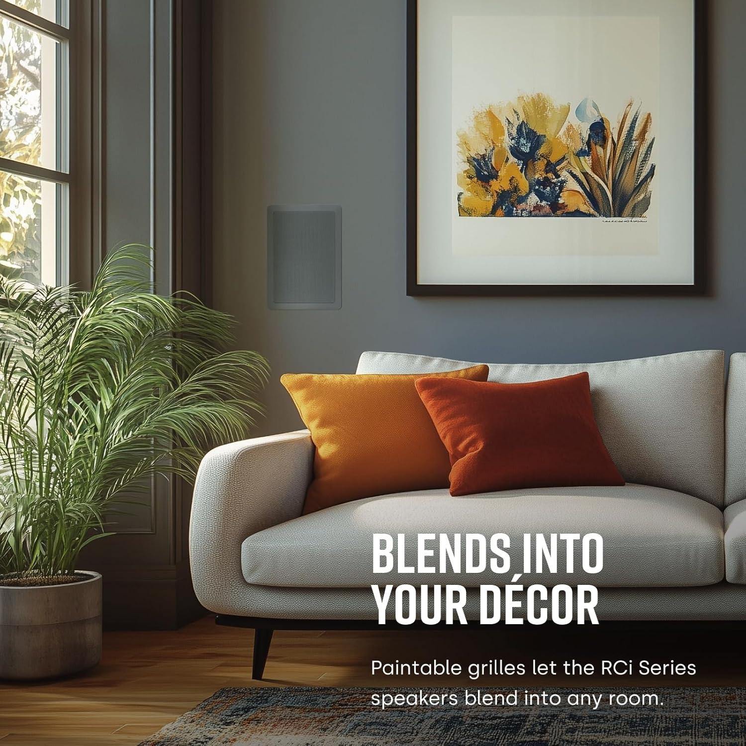 Altavoces en Pared Polk Audio RC55i 5.25" para Interiores/Exteriores