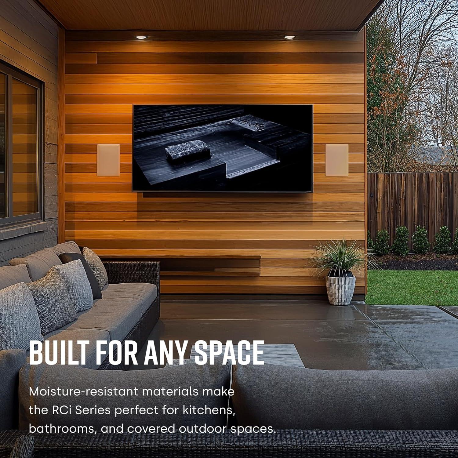 Altavoces en Pared Polk Audio RC55i 5.25" para Interiores/Exteriores