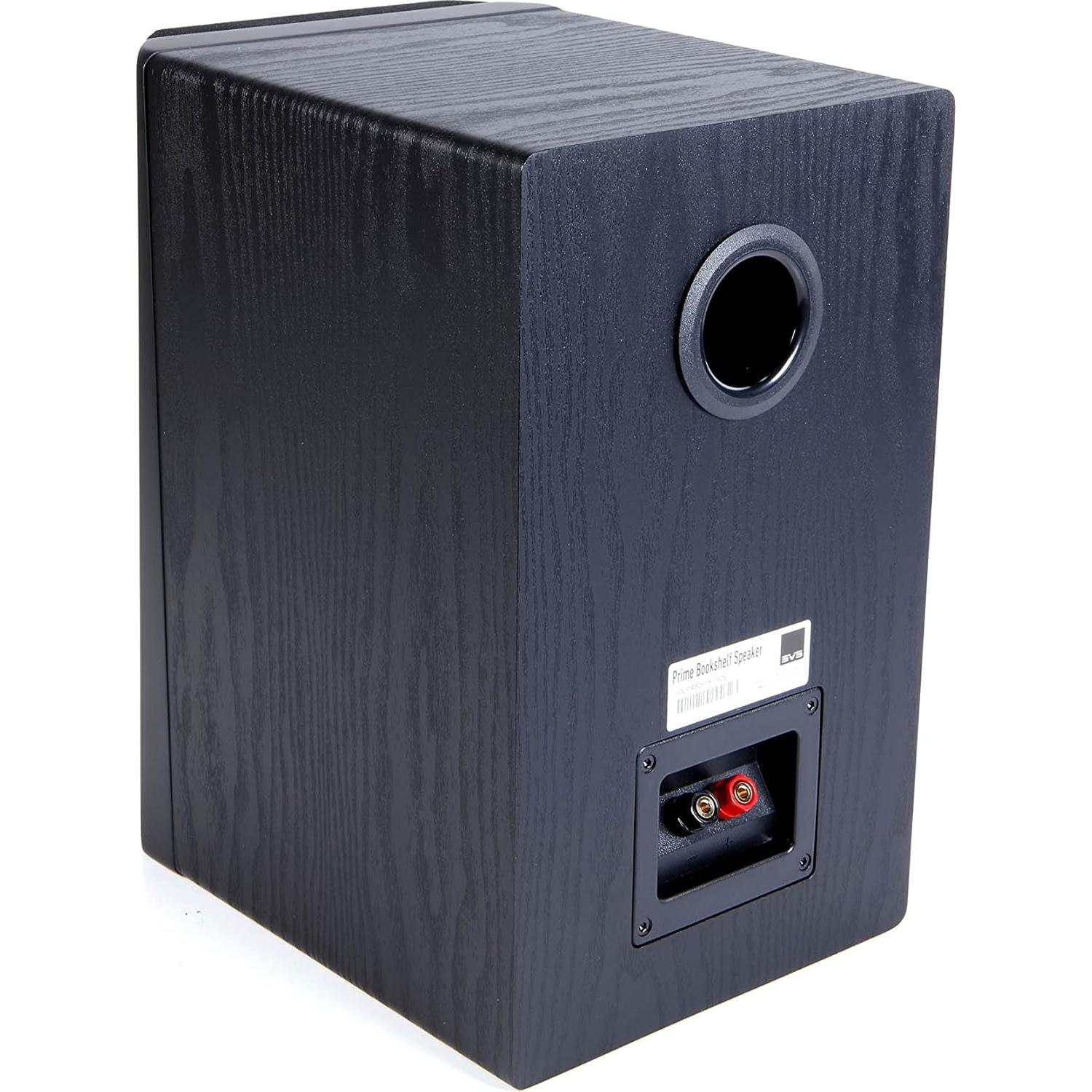 Altavoces de Estantería SVS Prime - Par 6.5" Fresno Negro