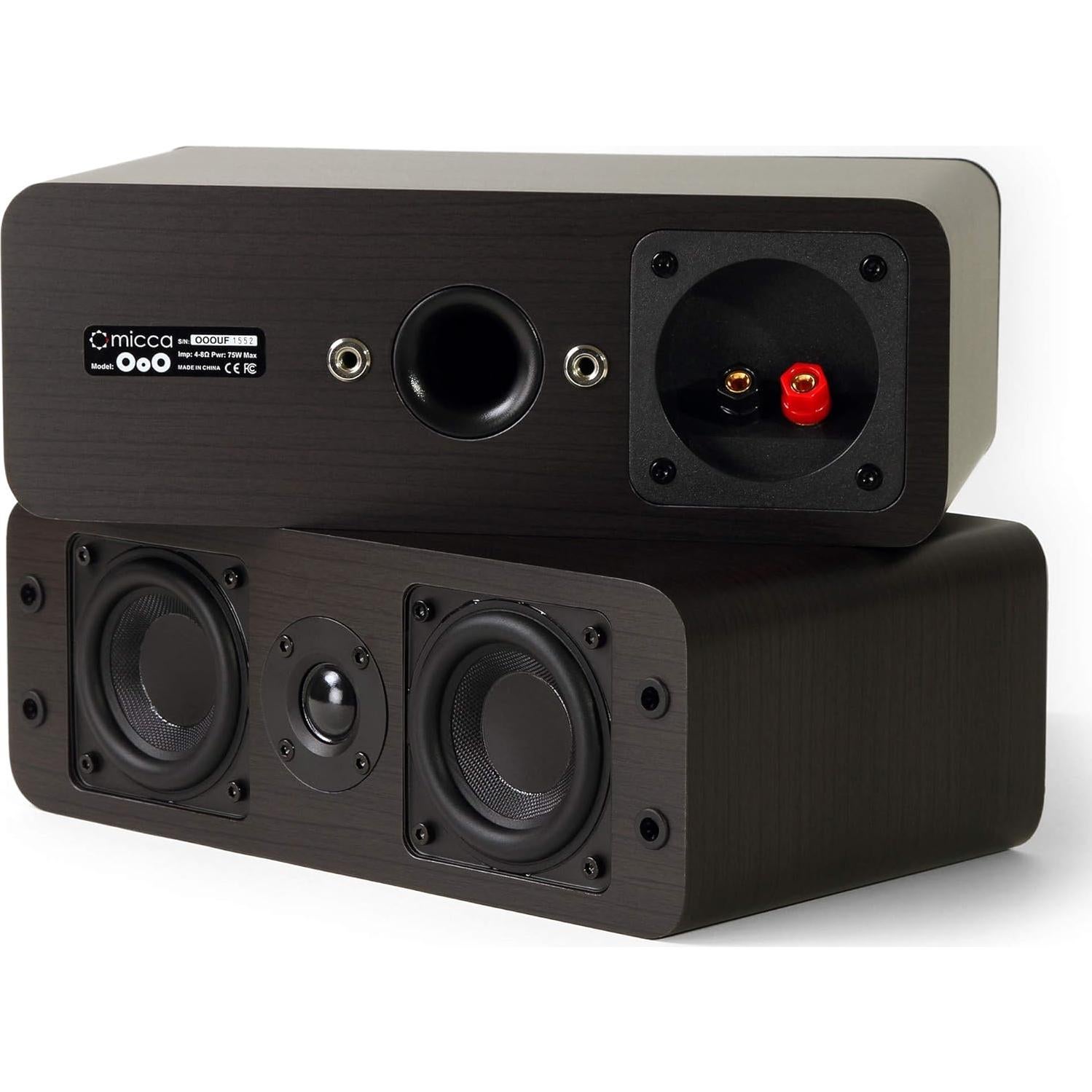 Altavoces Pasivos Micca OoO Slim 3" Woofers Tweeter Seda