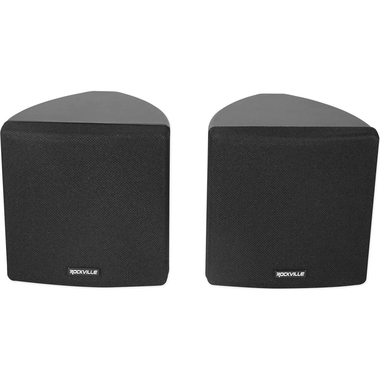 Altavoces de Pared Rockville Cube Negro 30W RMS 2 Vías