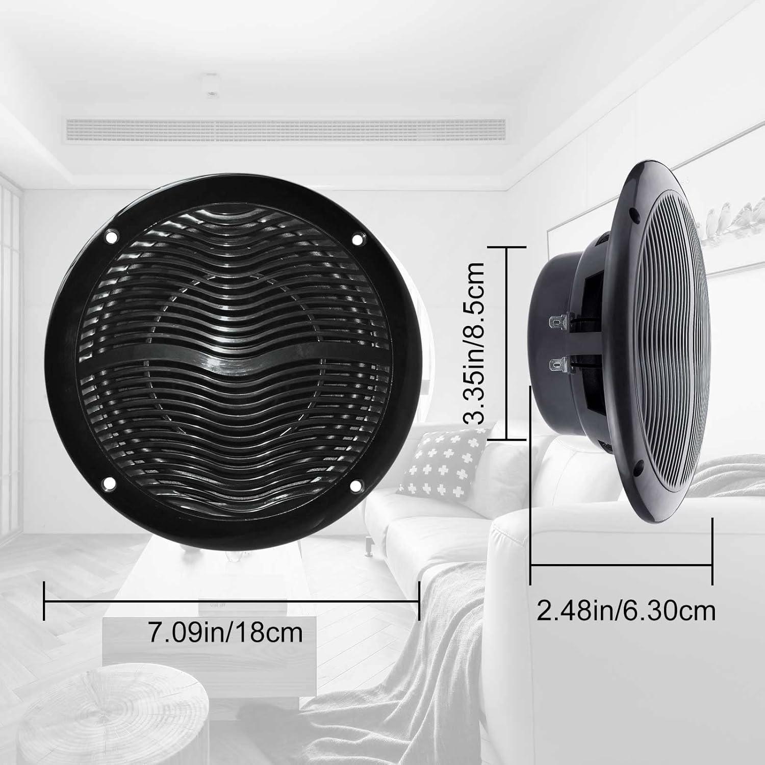 Altavoces Marinos Bluetooth Herdio HMS-6005 6.5" 120W Par