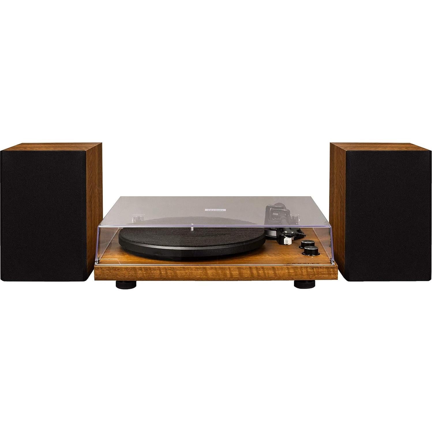 Tocadiscos Crosley C62A-WA Bluetooth 2 Velocidades Nogal