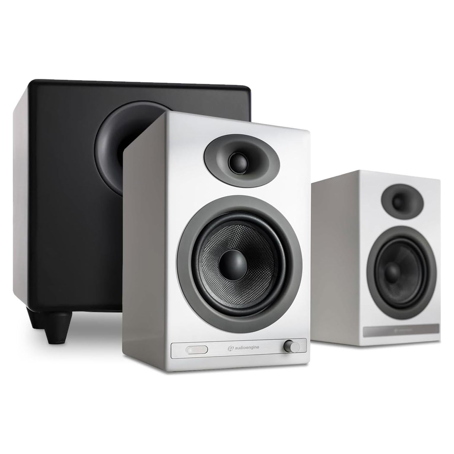 Altavoces de Estantería Audioengine HD5 + Subwoofer S8