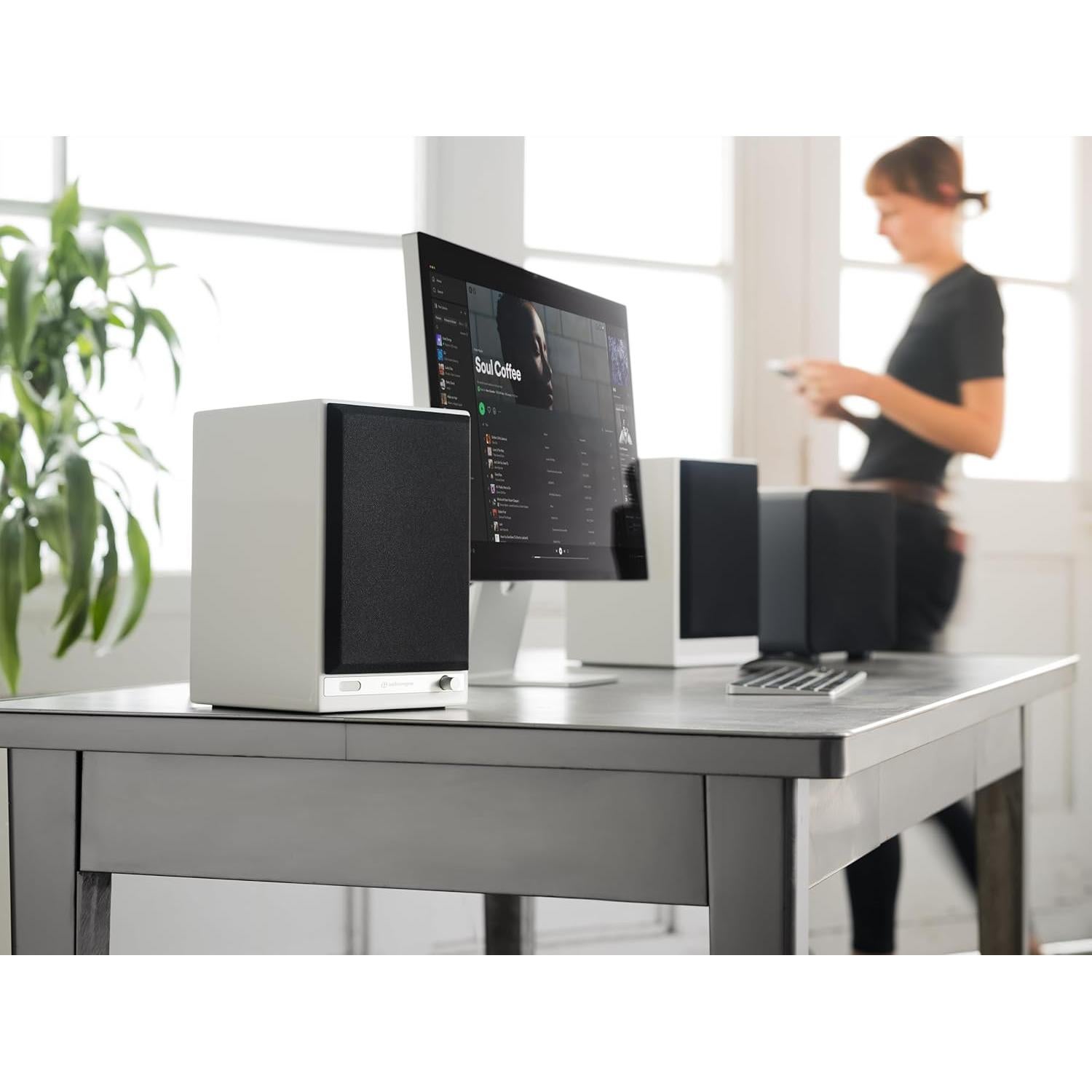 Altavoces de Estantería Audioengine HD5 + Subwoofer S8