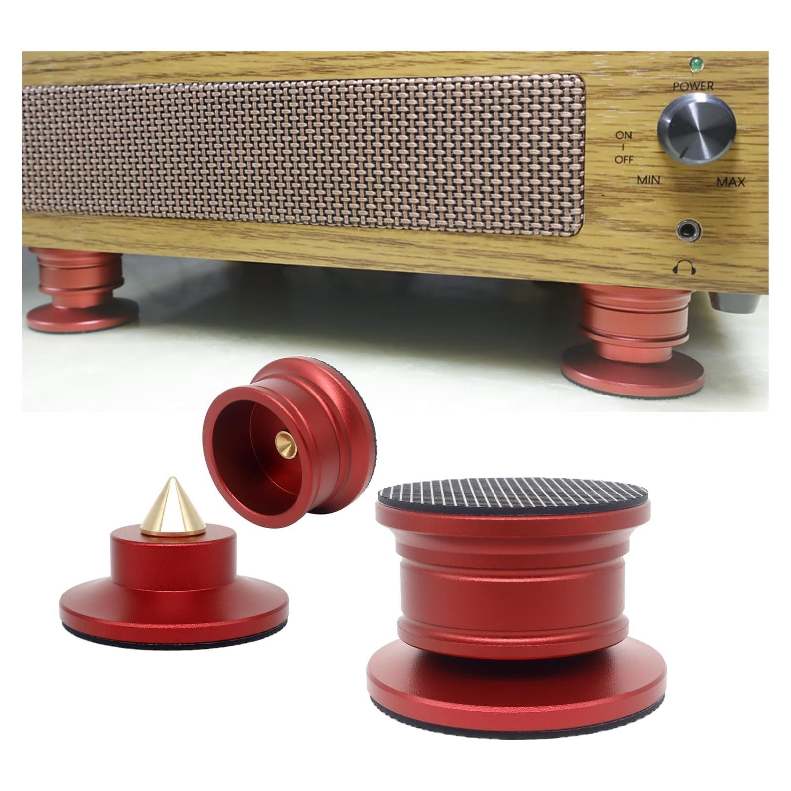 Picos de Aislamiento Evaty para Altavoces Audiophile 4 Pcs