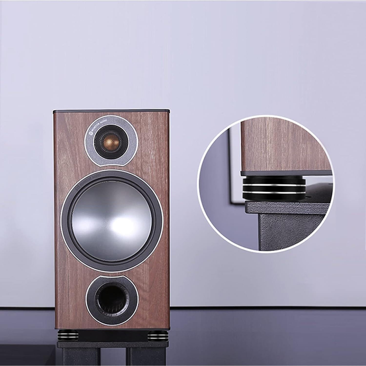 Pies de Aislamiento para Altavoces HiFi DYSLAB 40x20mm Negro